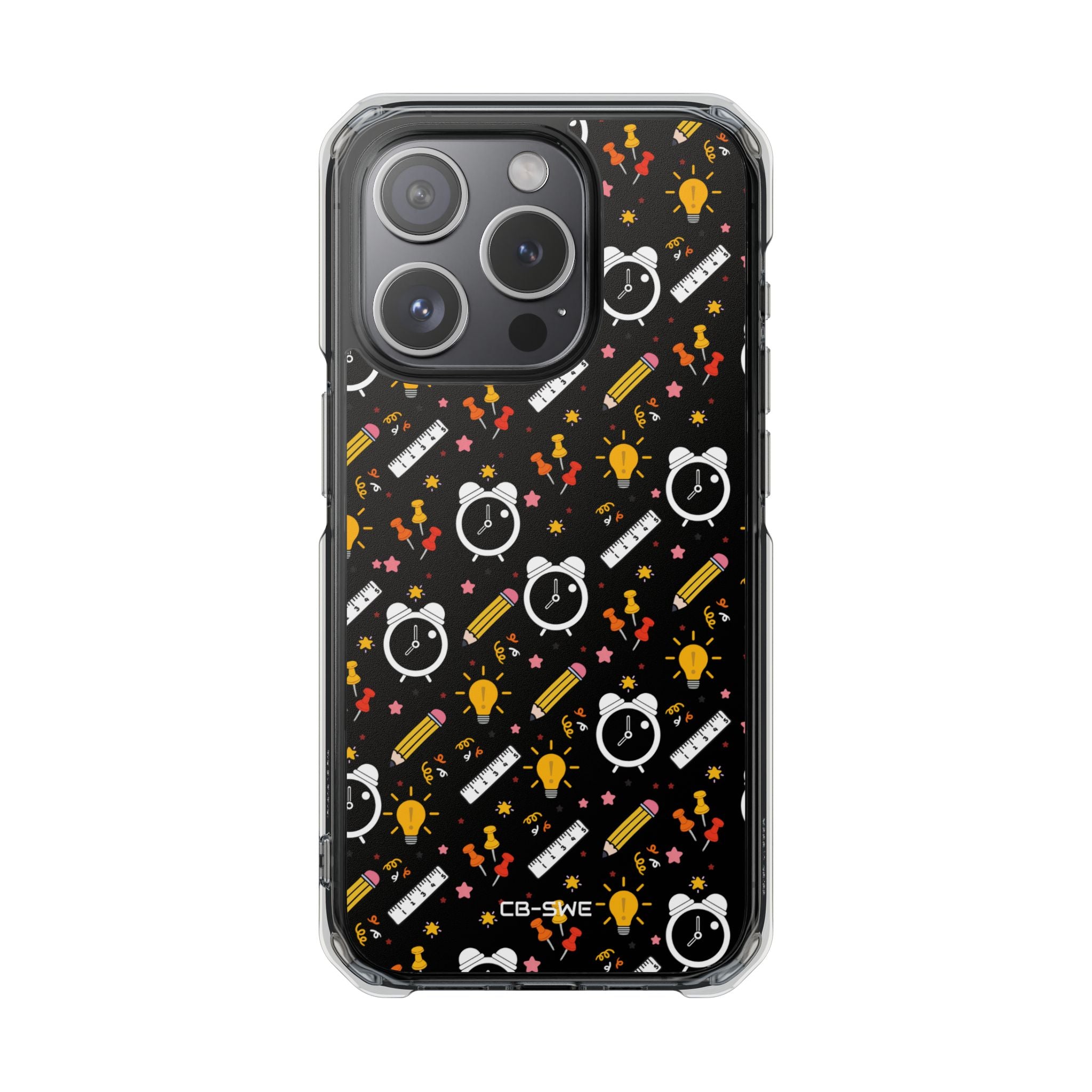 Bright Pencils Twirl iPhone Case - Impact