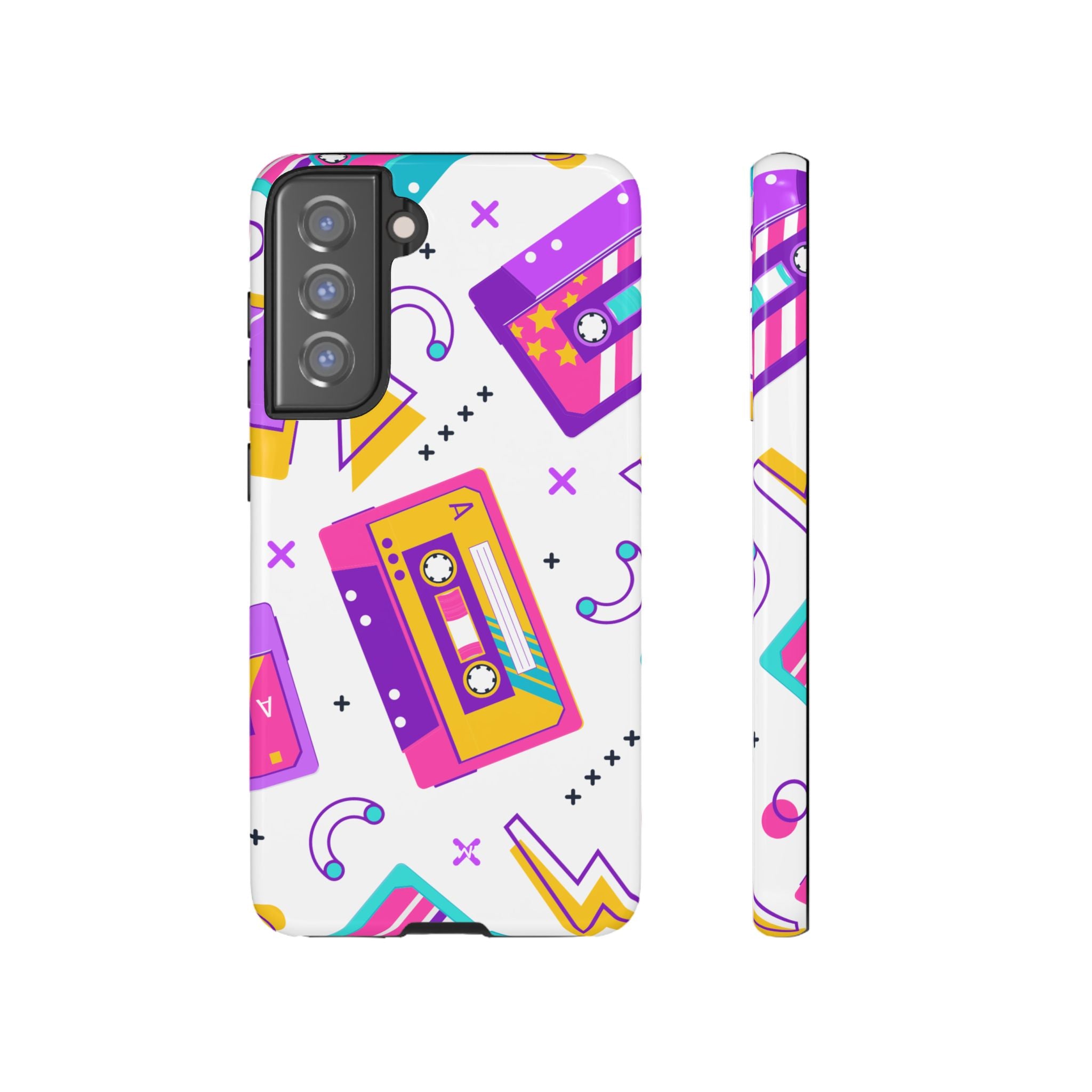 Retro Cassette Chaos - Samsung Case