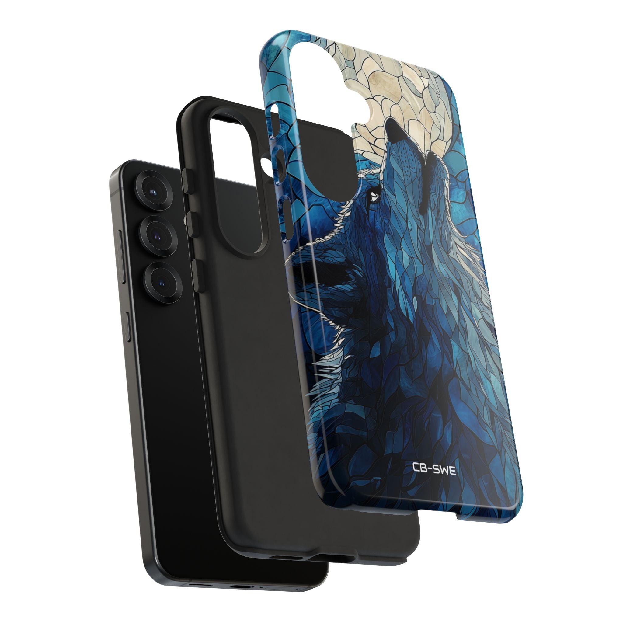 Wolf Howls Moonlight - Samsung Case