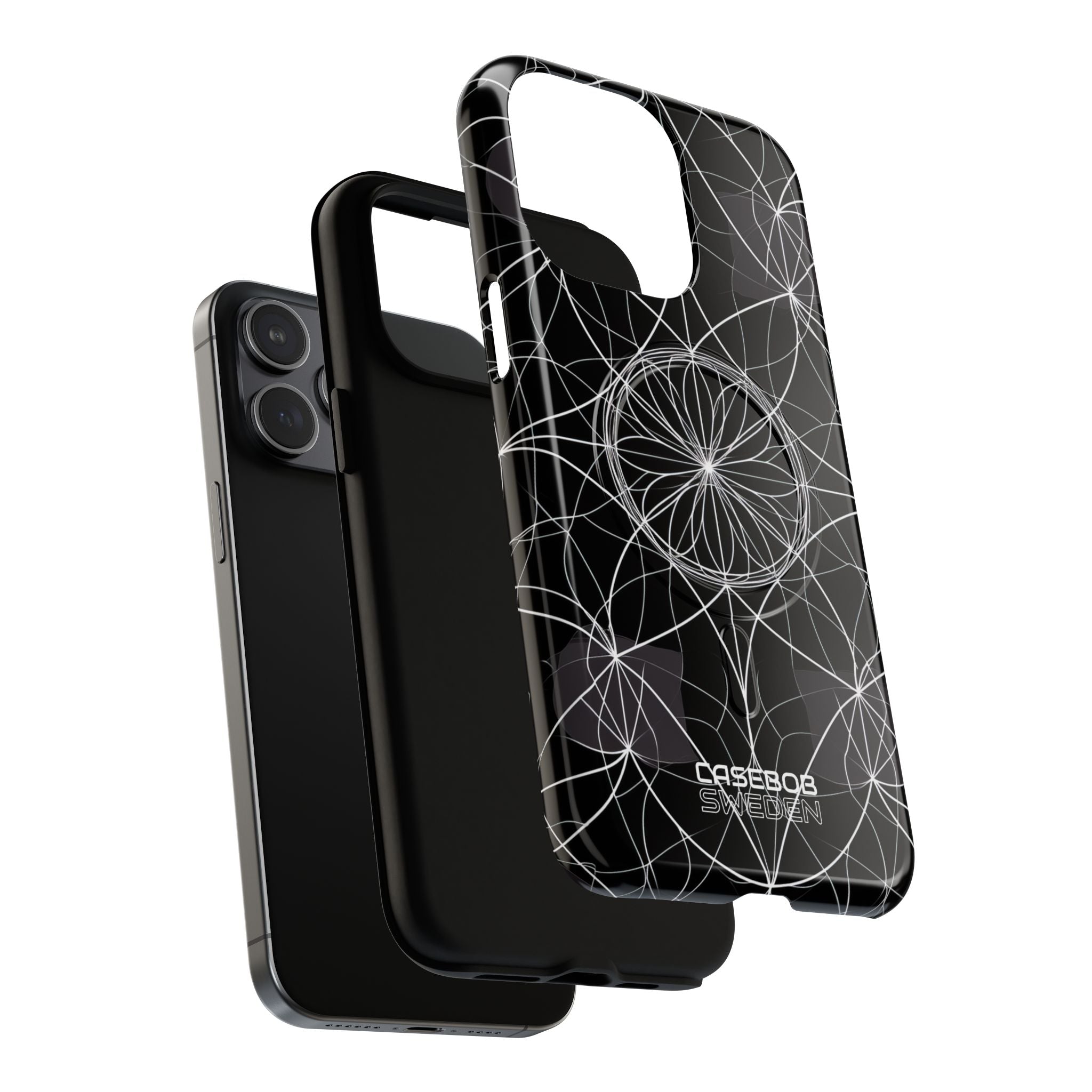 Symmetric Line Bloom iPhone 15 – Robust+