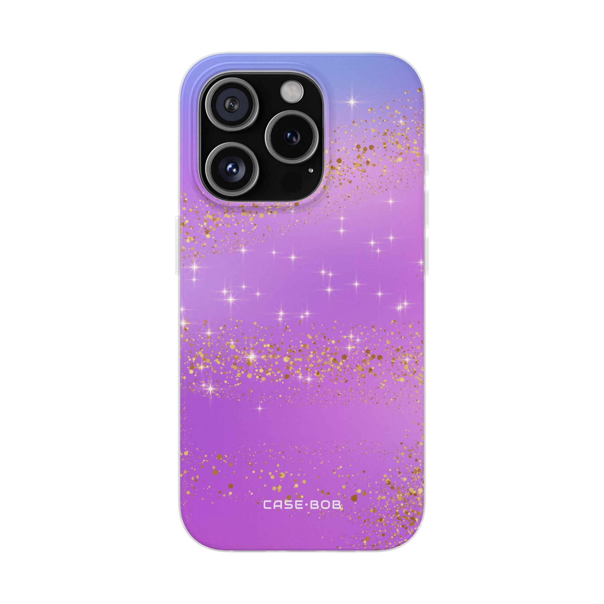 Golden Glide iPhone 15 Pro Case - Soft