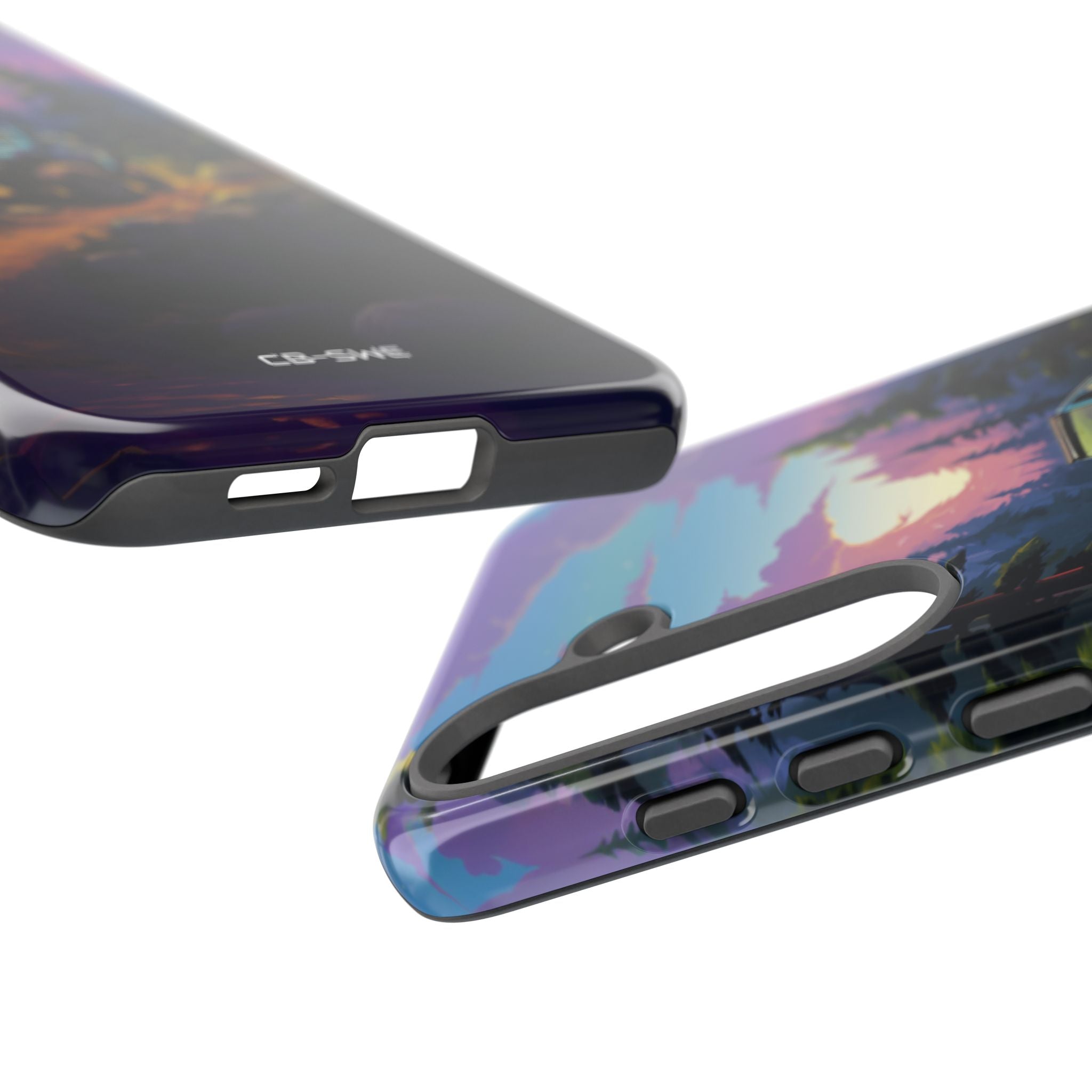 Sunset Forest Drive - Samsung Case