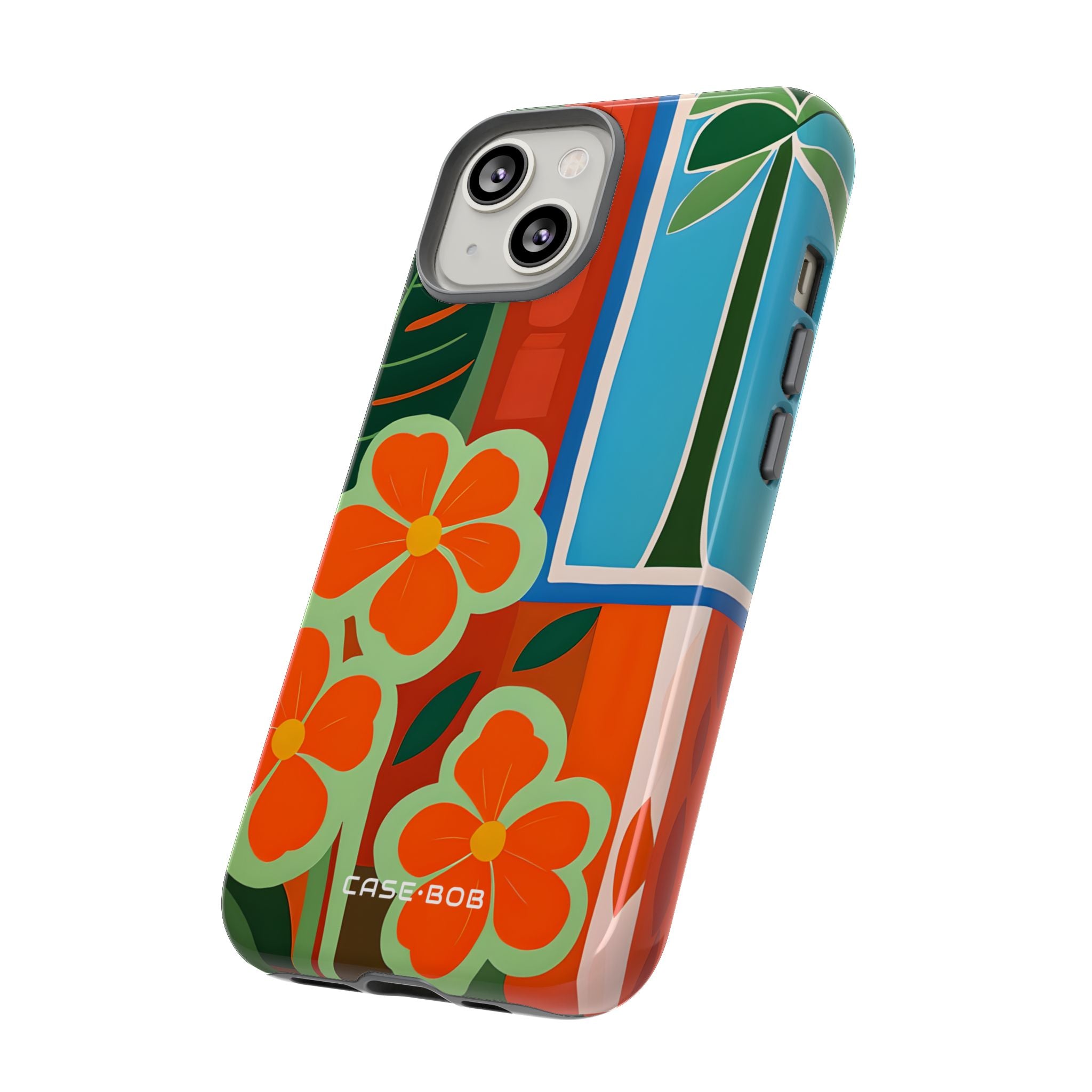 Orange Blossom Burst iPhone 14 Case - Tough
