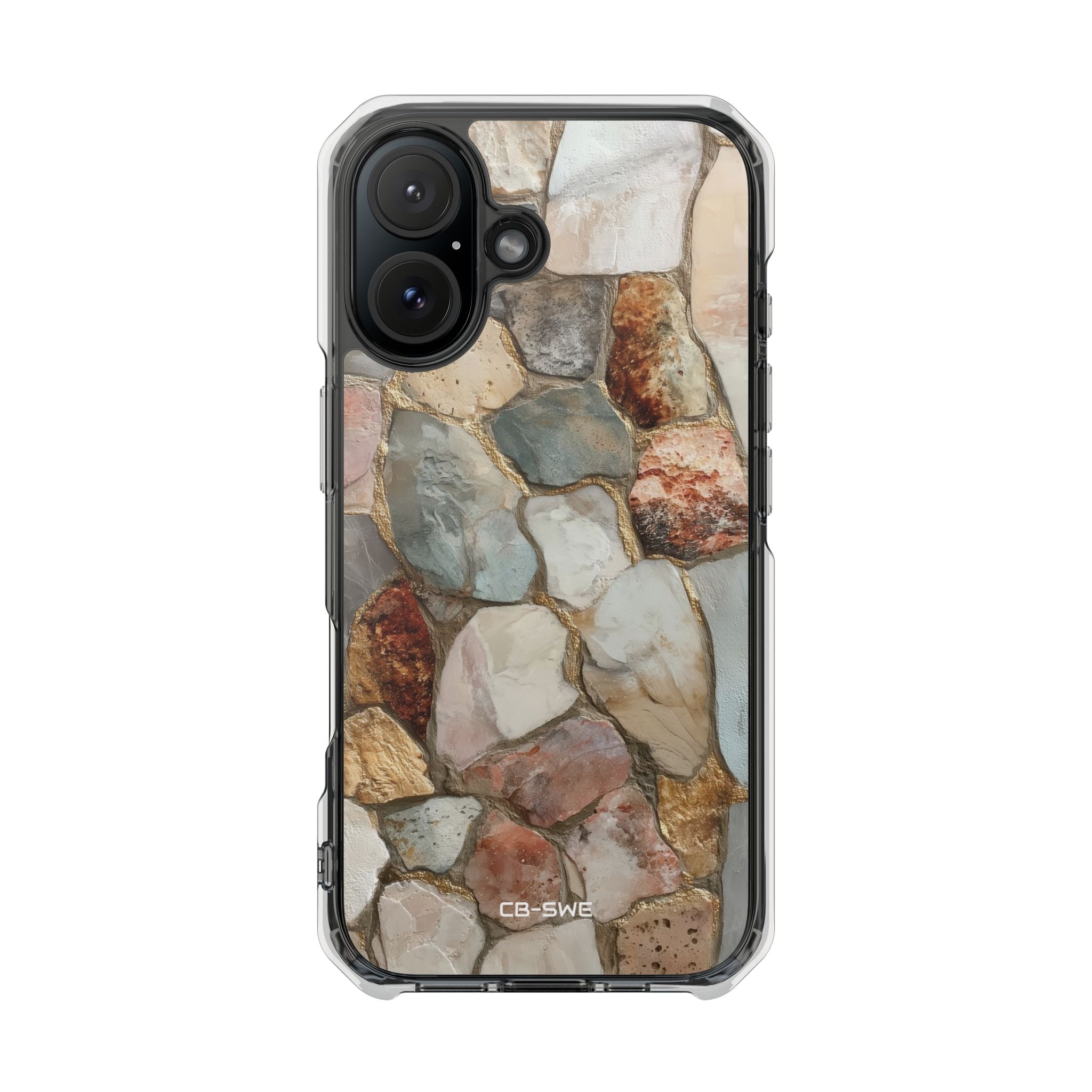 Stone Mosaic Dance iPhone Case - Impact