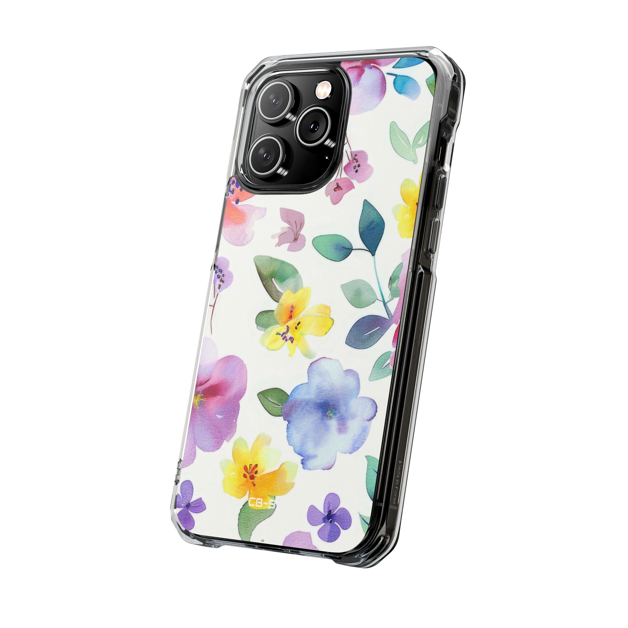 Whimsical Watercolor Florals iPhone Case - Impact