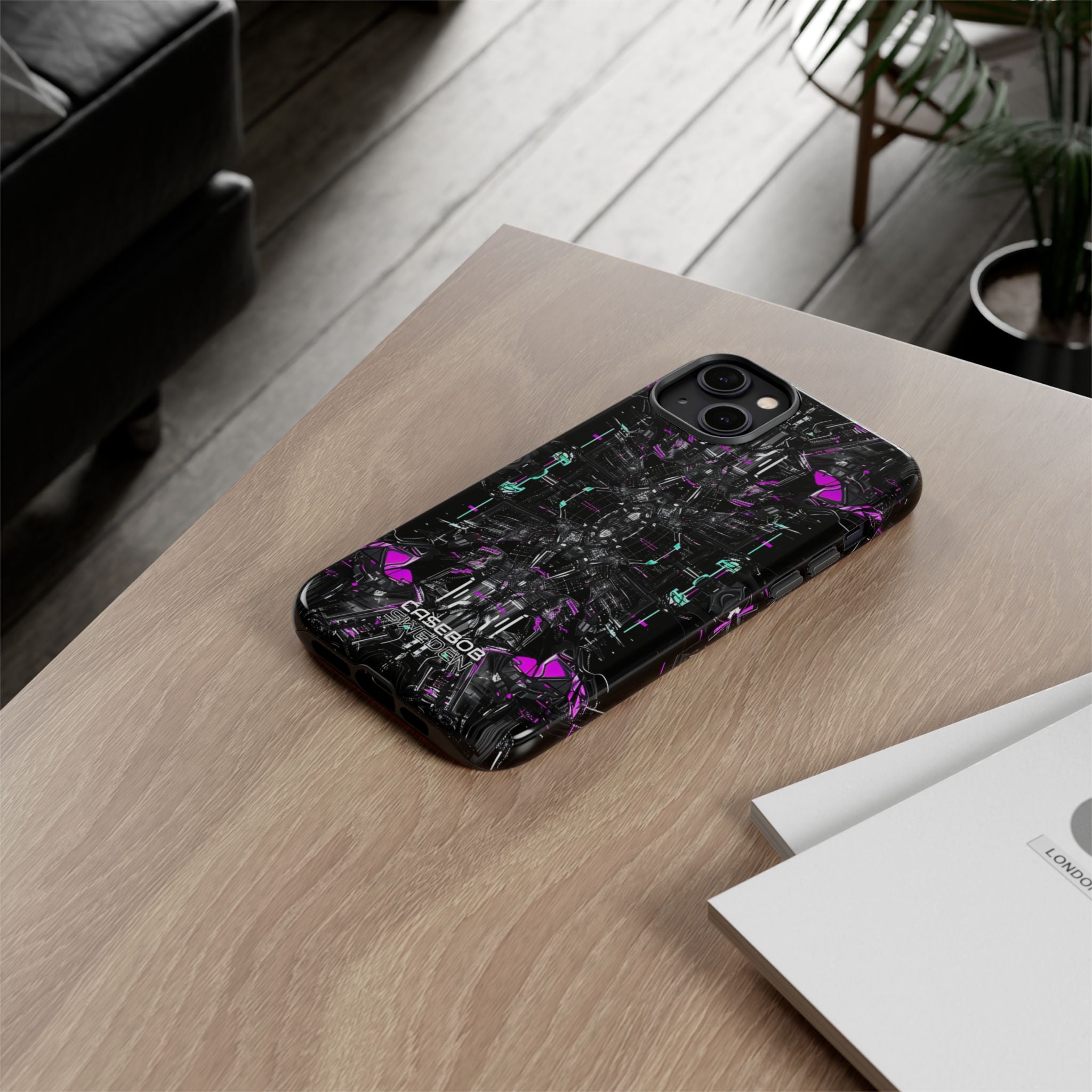 Cybernetic Neon Nexus iPhone 14 - Tough