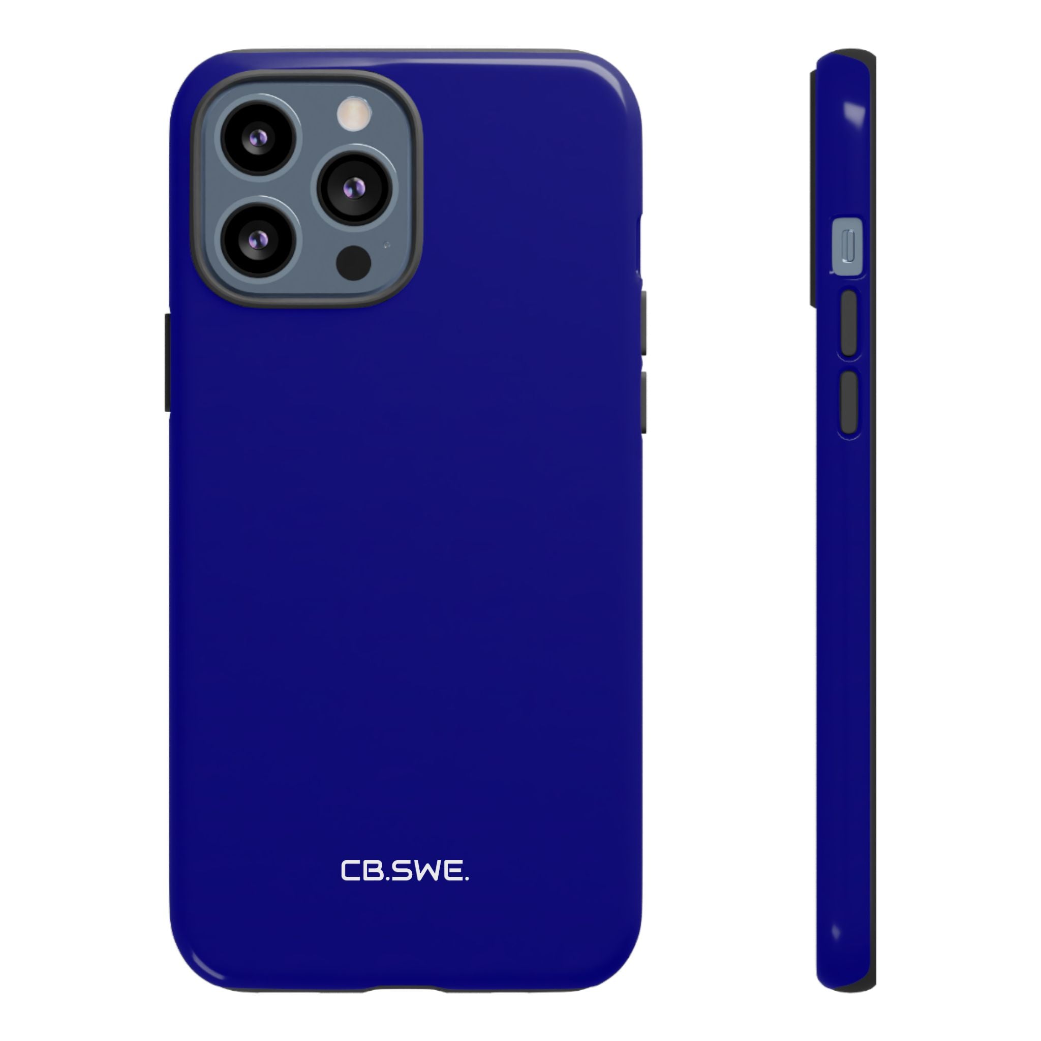 Navy Blue iPhone Case - Tough