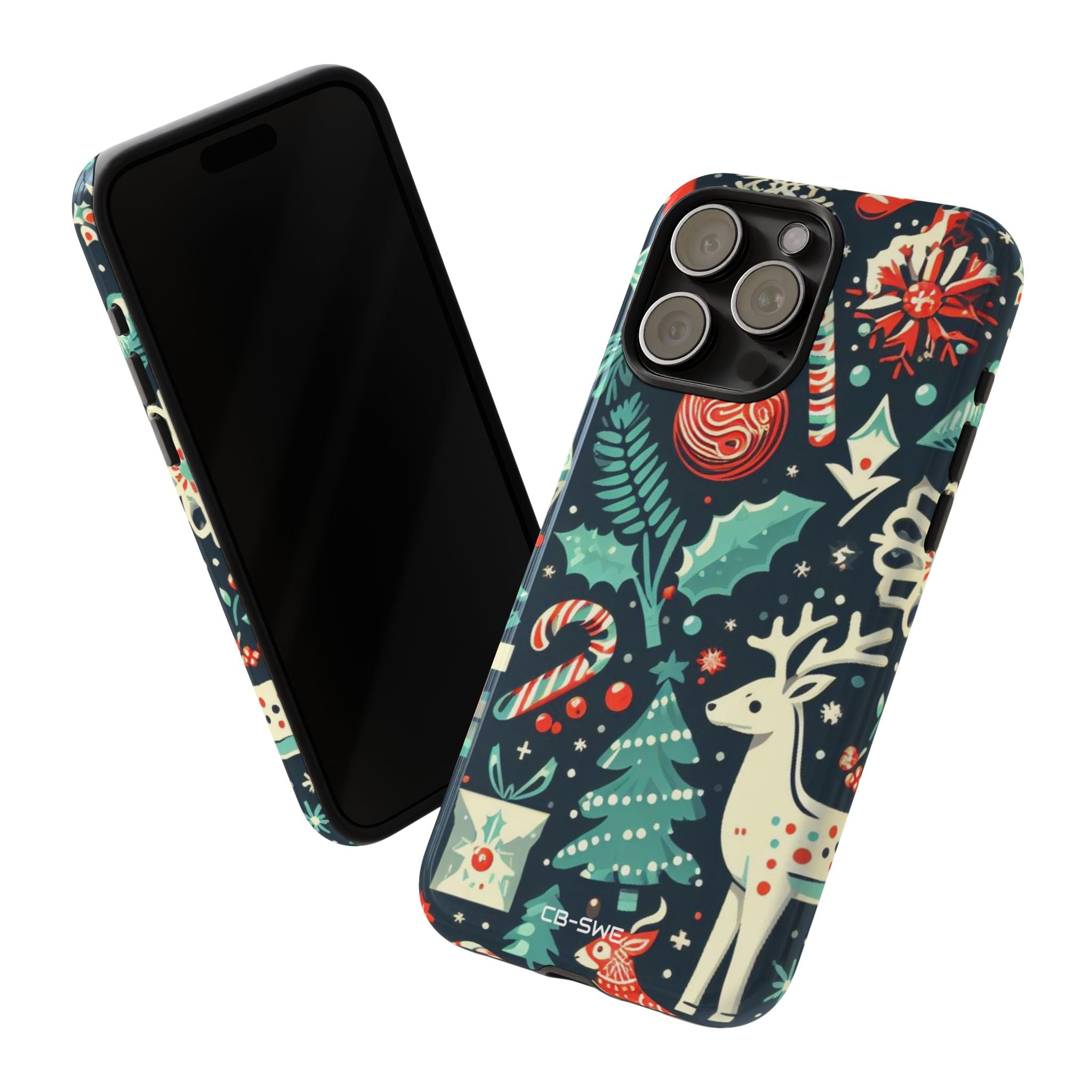 Festive Reindeer Dance - iPhone Case