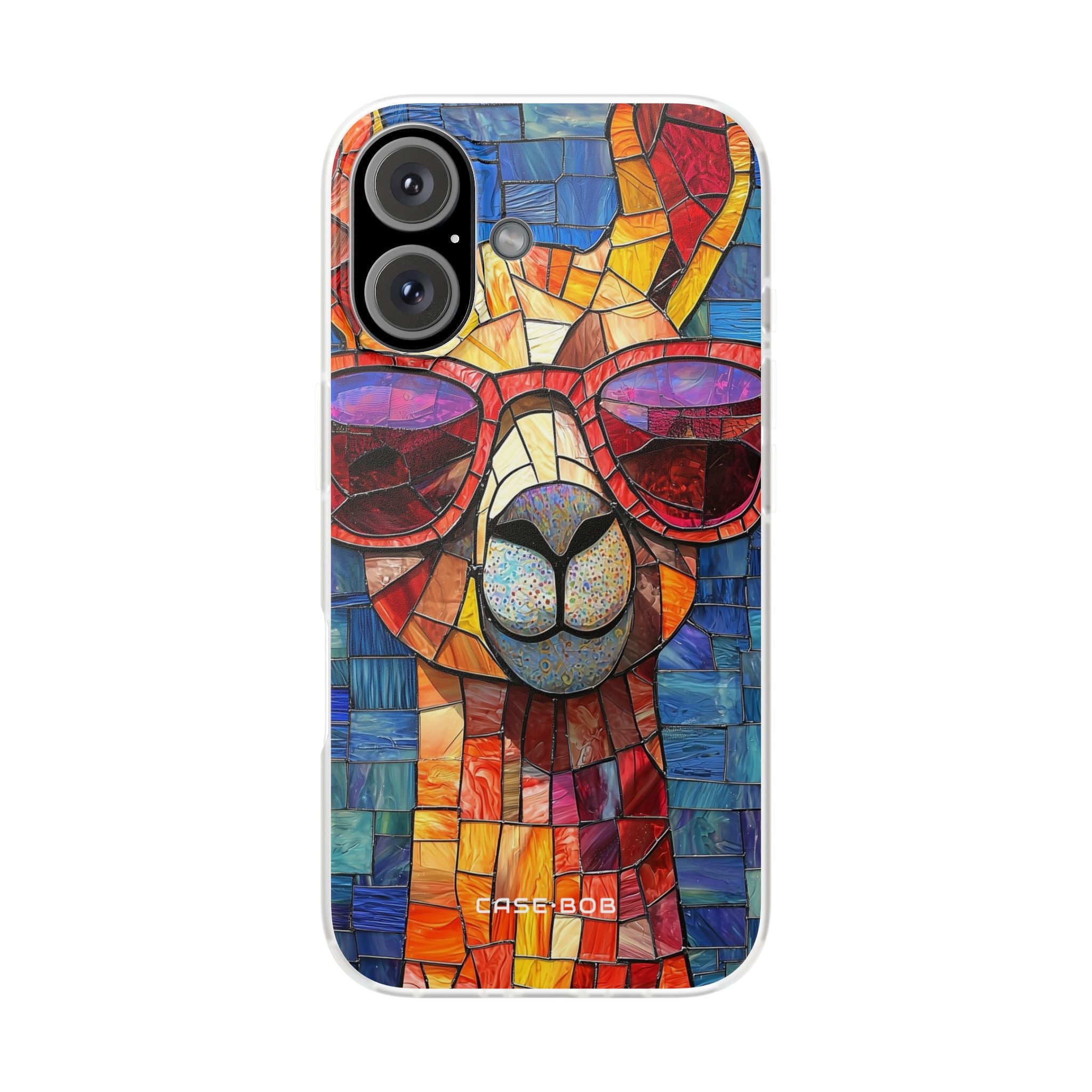 Llama Glow iPhone 16 Case - Soft