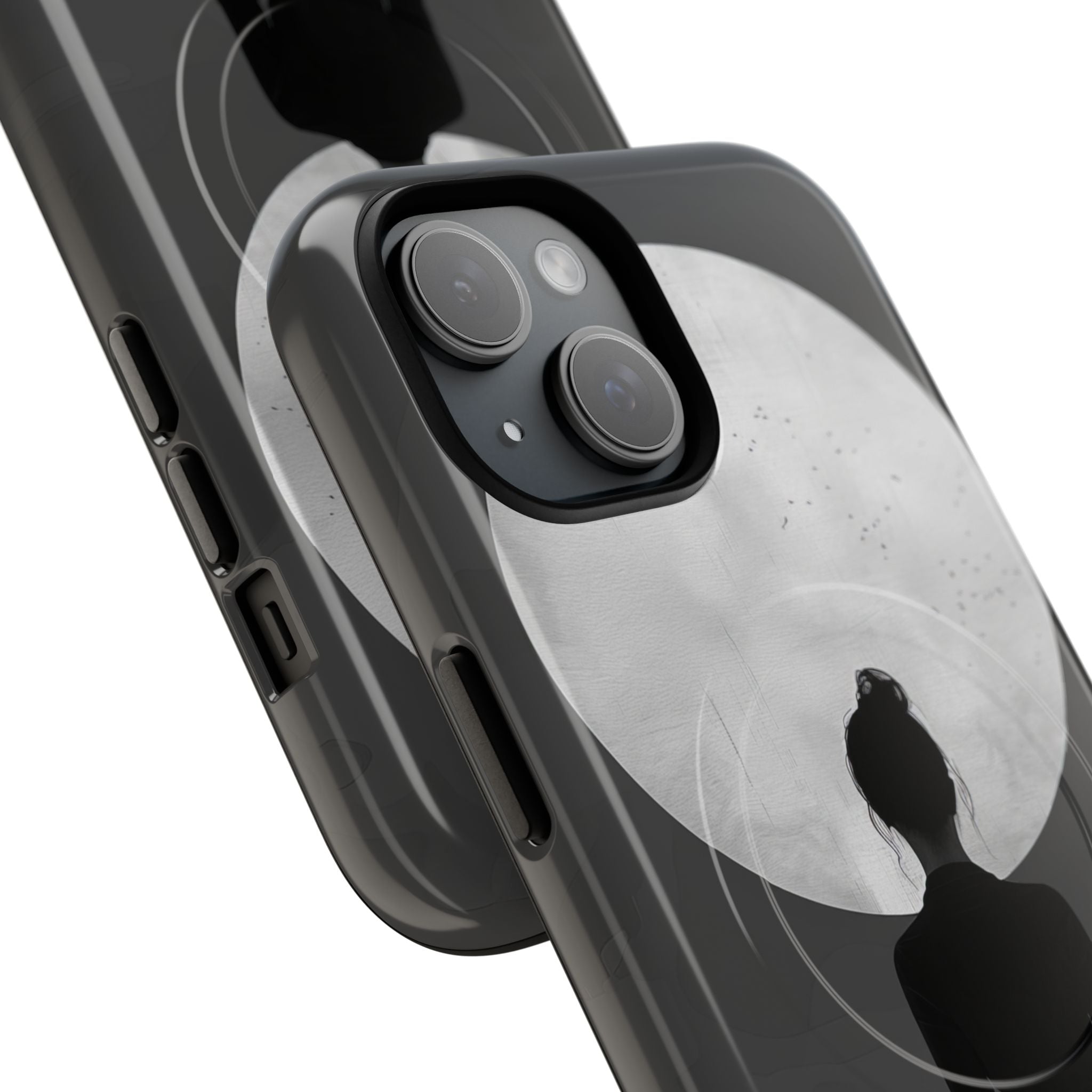 Silhouette Moonlight iPhone 15 Case - Tough+