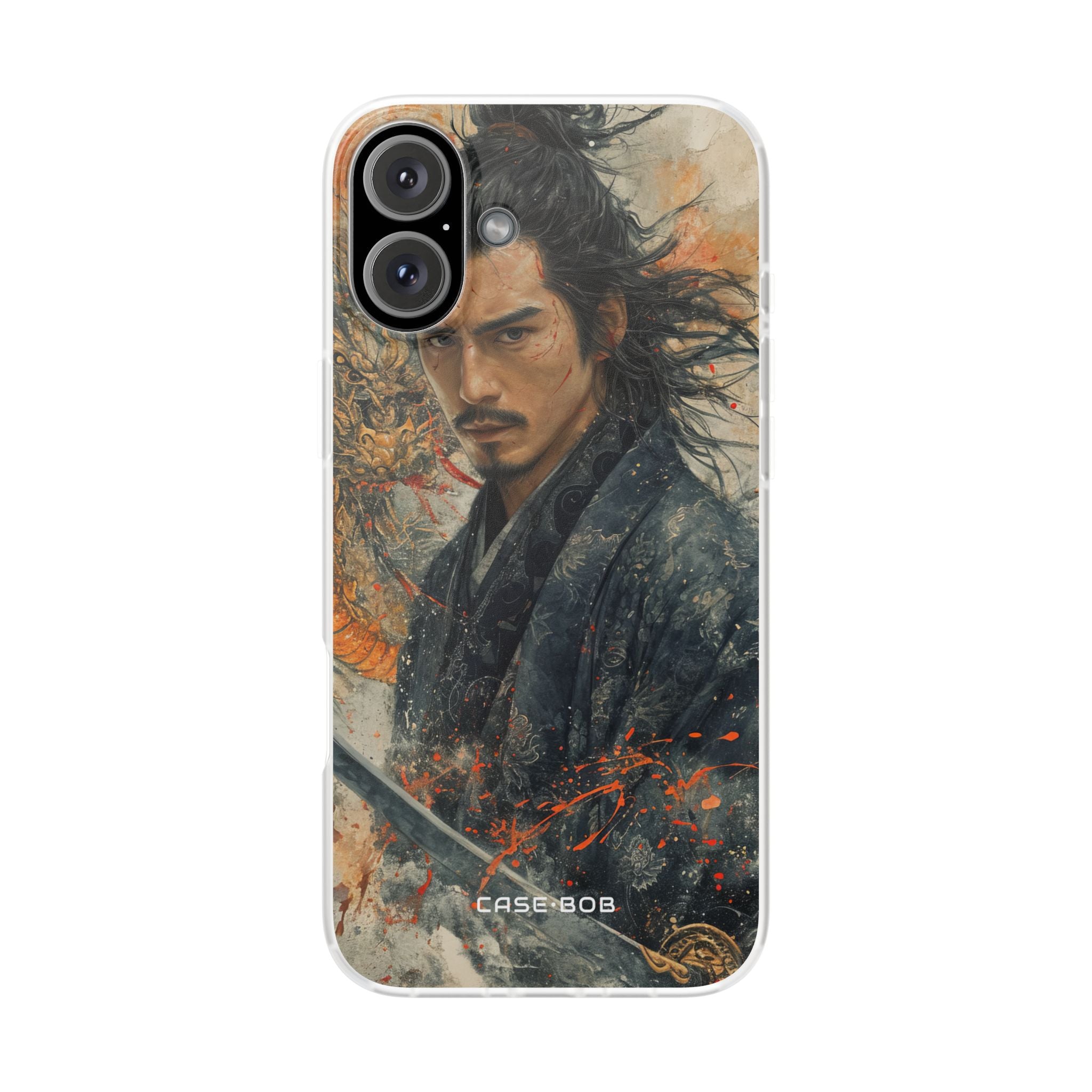 Dragonblade Warrior iPhone 16 Plus Case - Soft