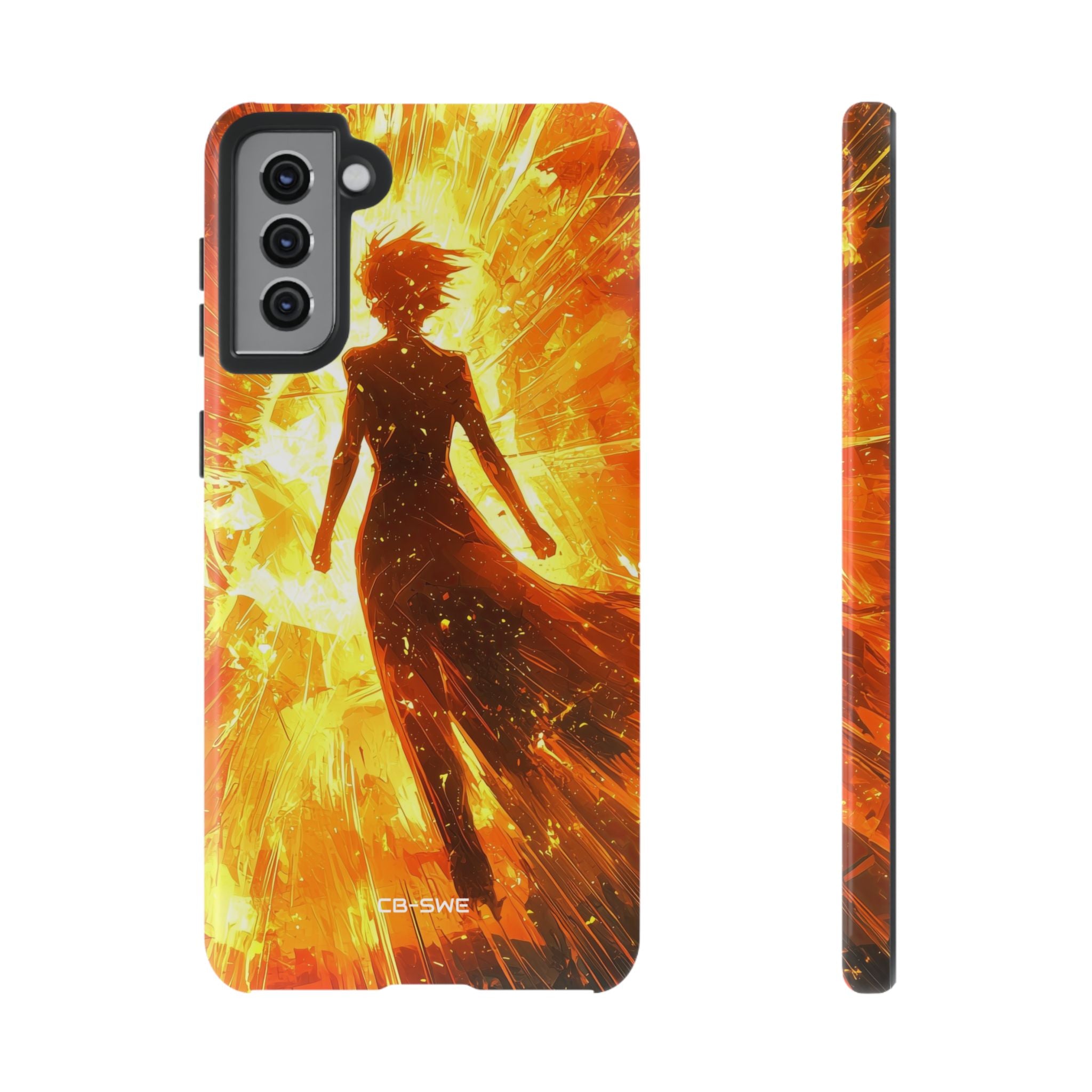Fiery Energy Erupts - Samsung Case