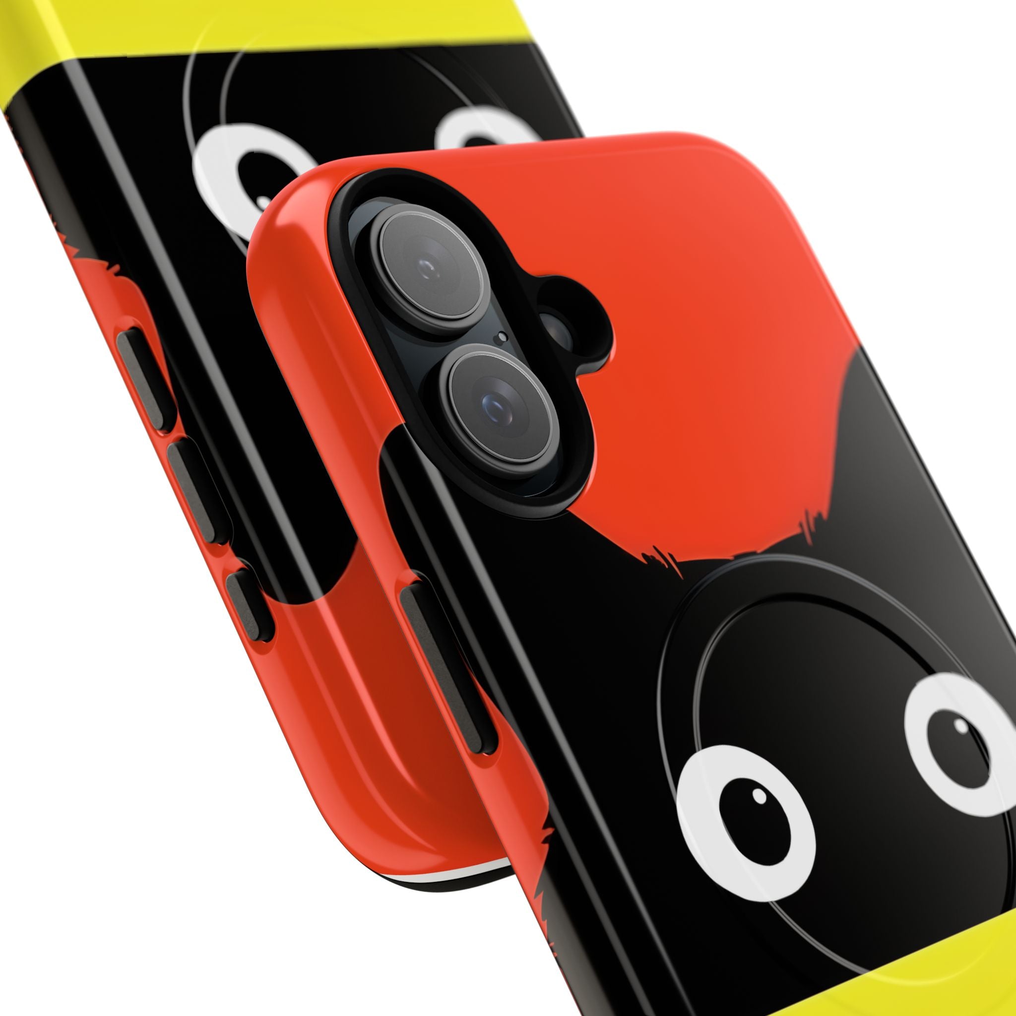 Peekaboo Cat Crimson iPhone 16 Plus Case - Tough+