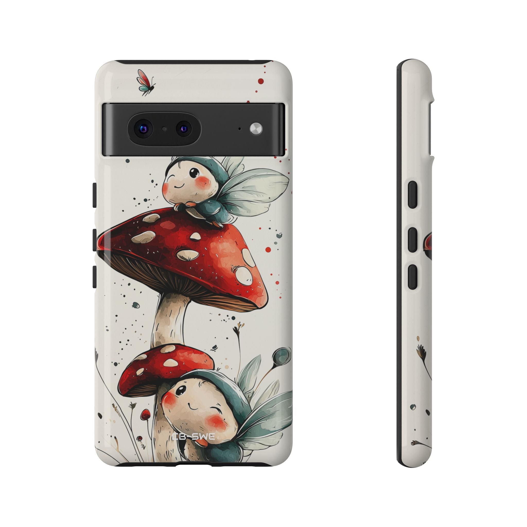Mushrooms Entertain Fairies - Google Pixel Case