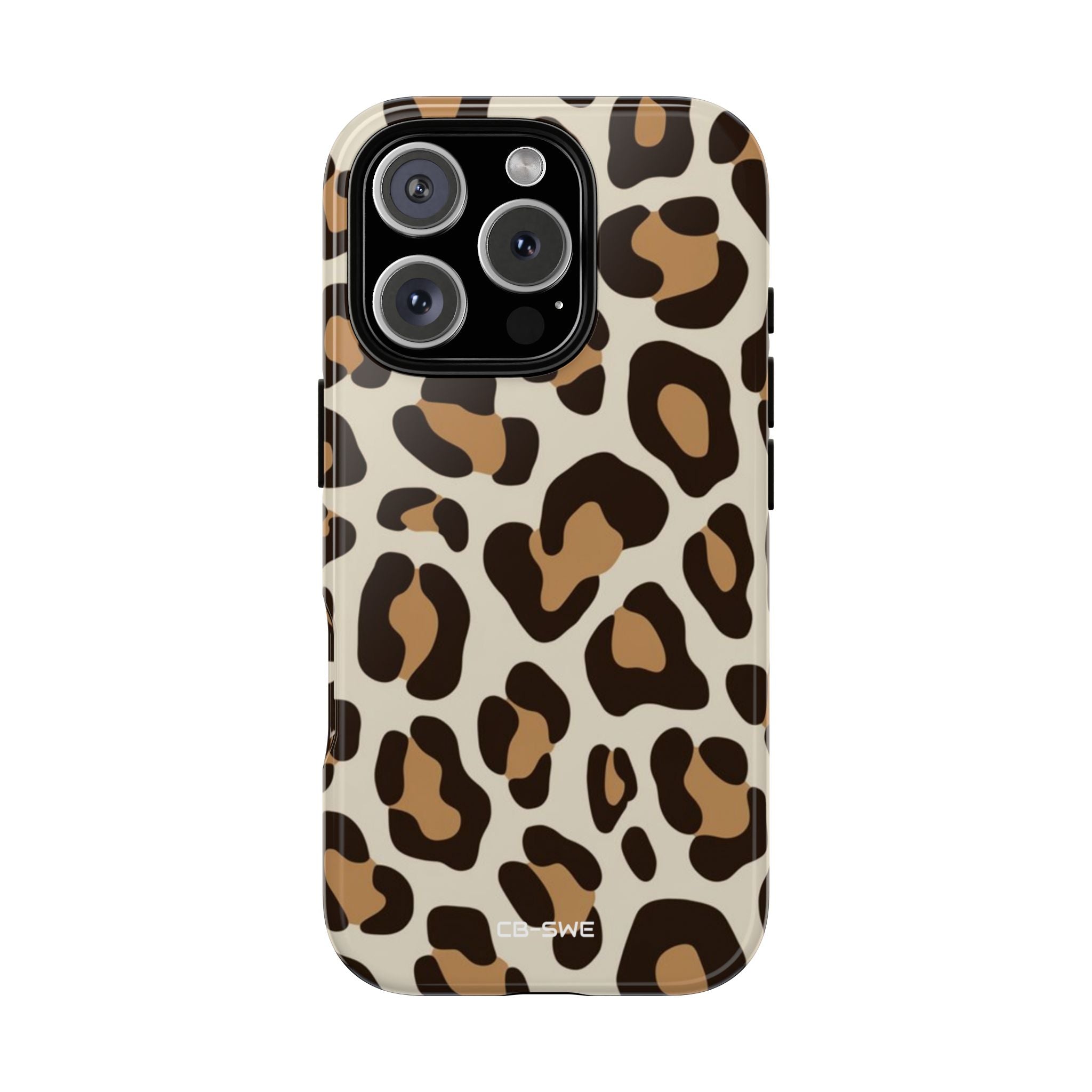 Leopard Print Elegance - iPhone Case