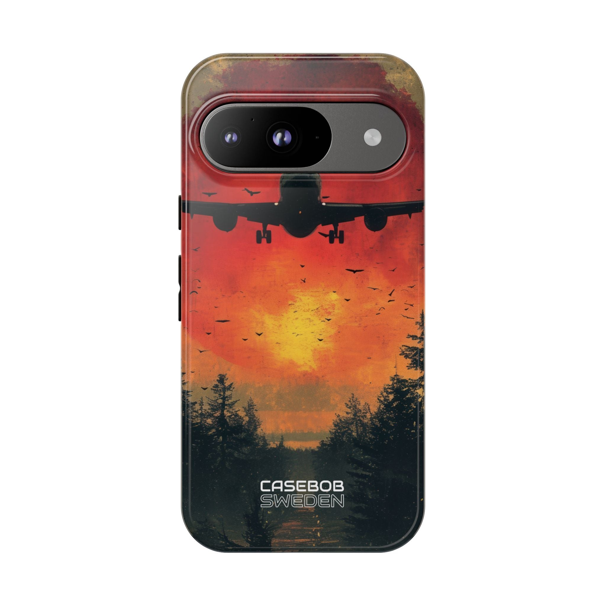Crimson Sky Flight Google Pixel 9 - Tough