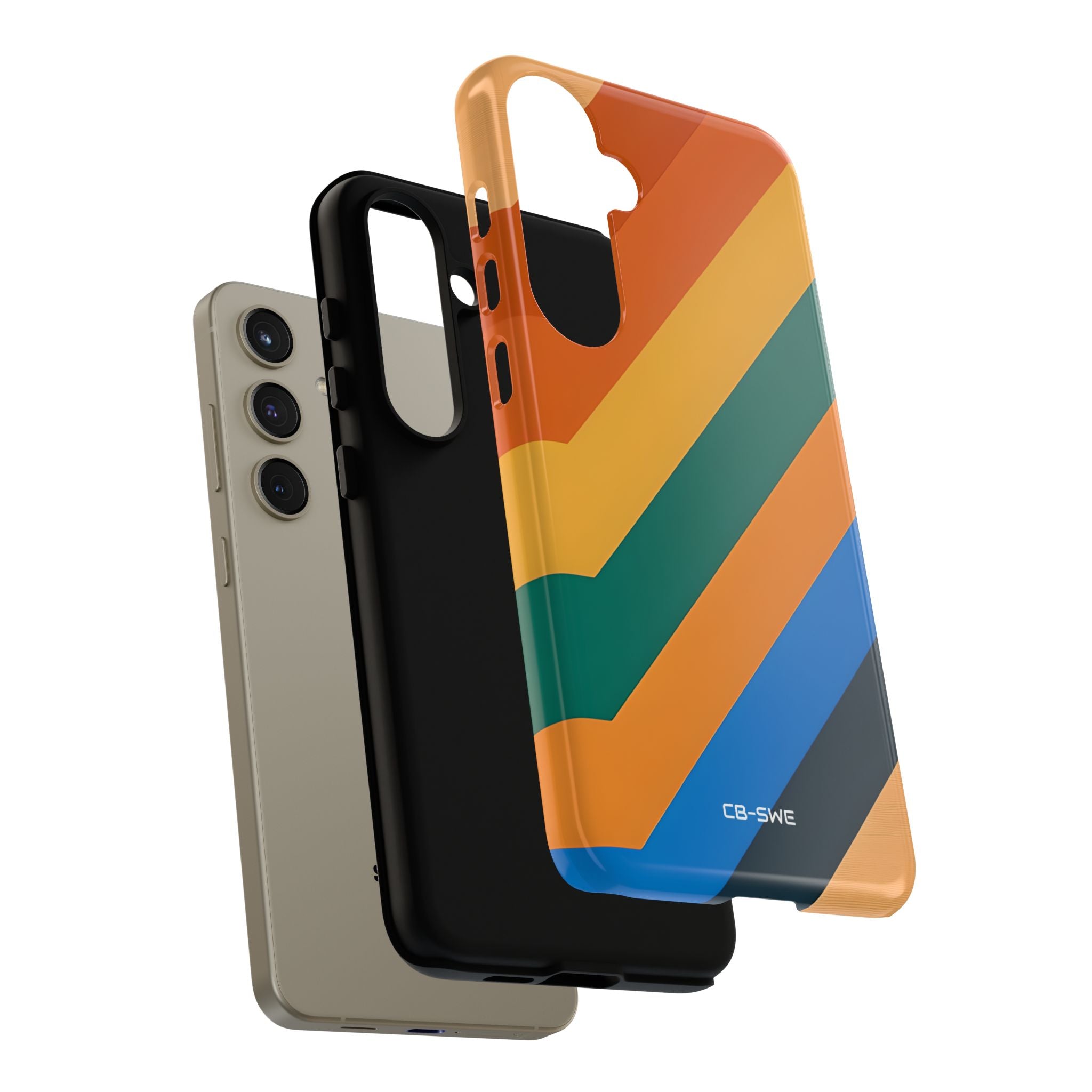Vibrant Geometric Harmony - Samsung Case