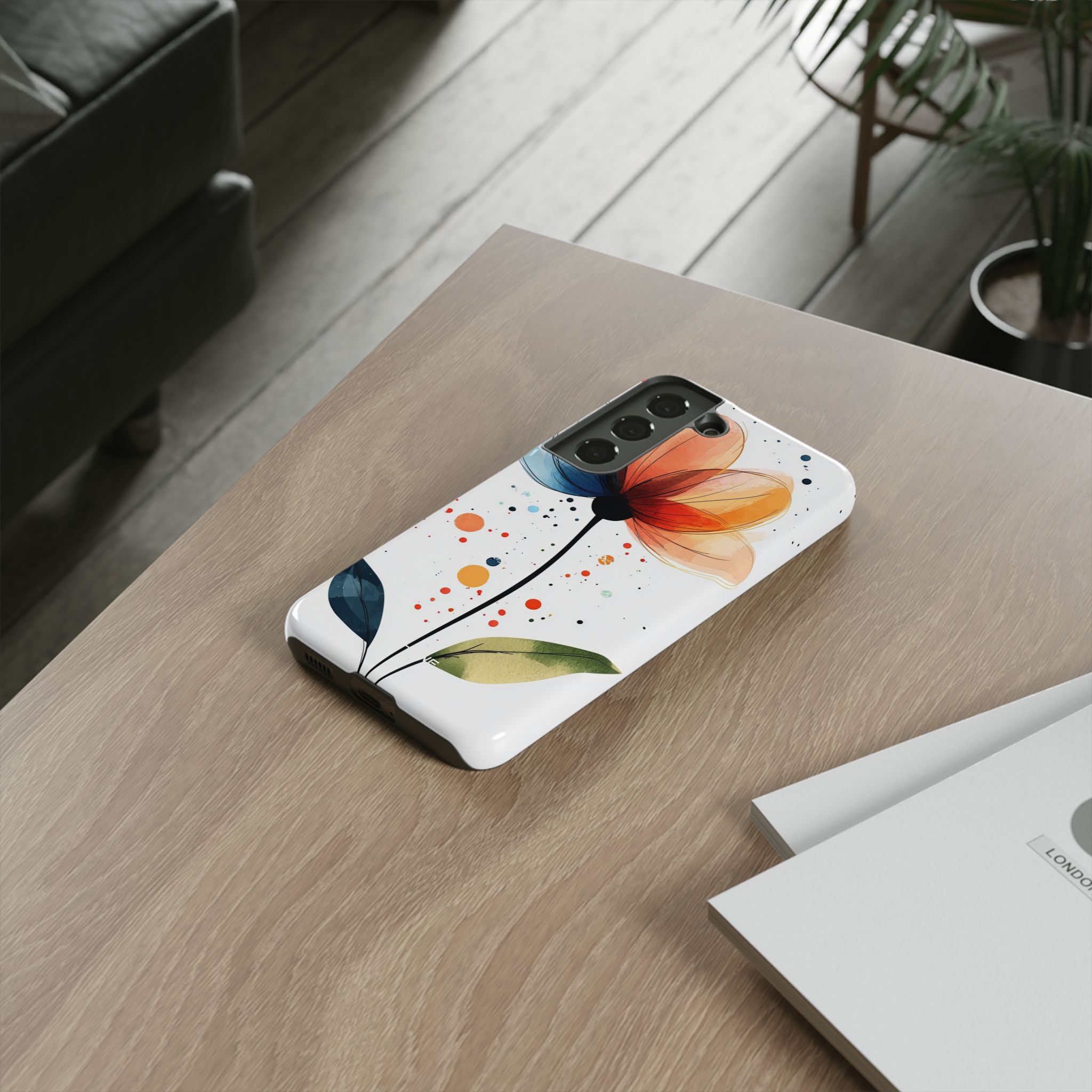 Vibrant Floral Blooms - Samsung Case