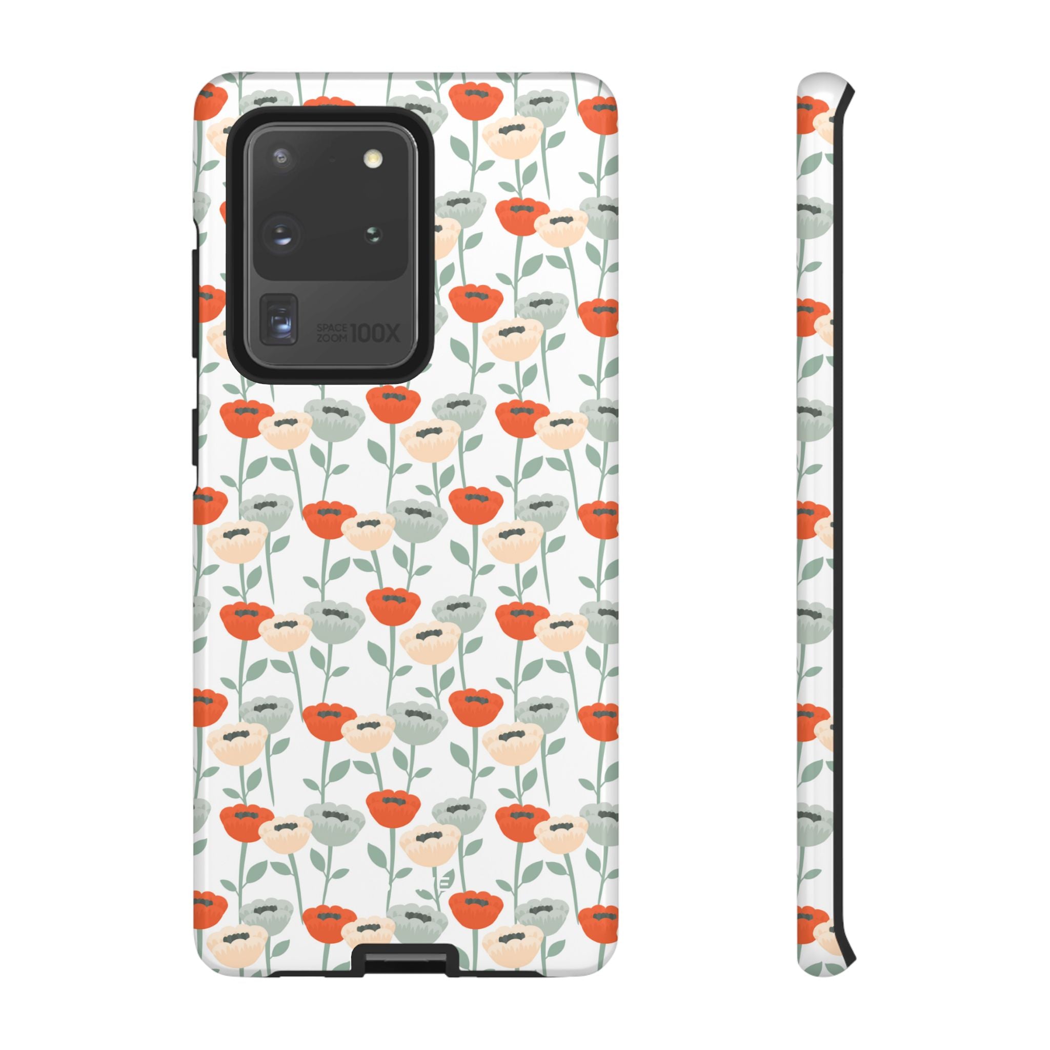 Minimalist Floral Elegance - Samsung Case
