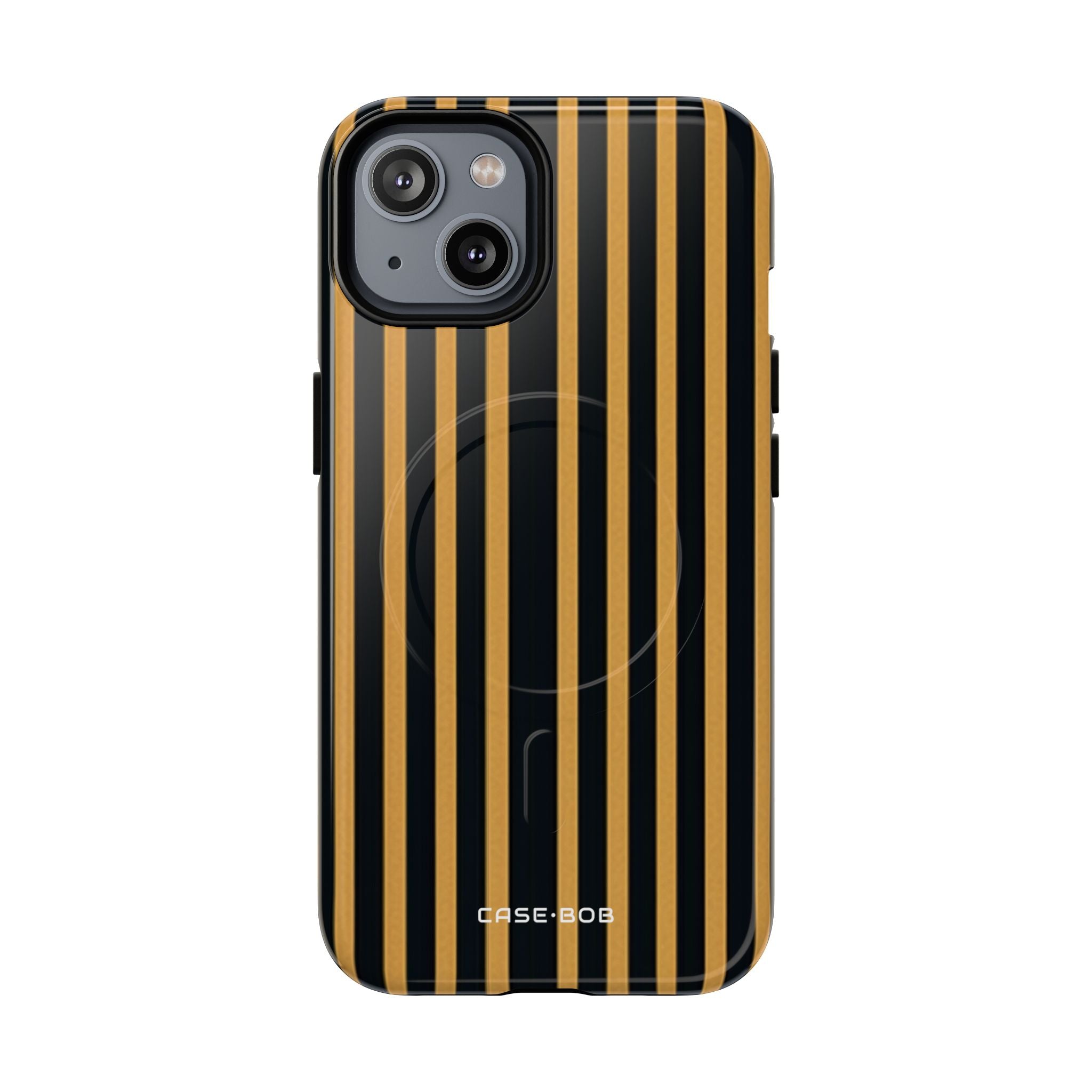 Golden Stripes iPhone 14 Case - Tough+