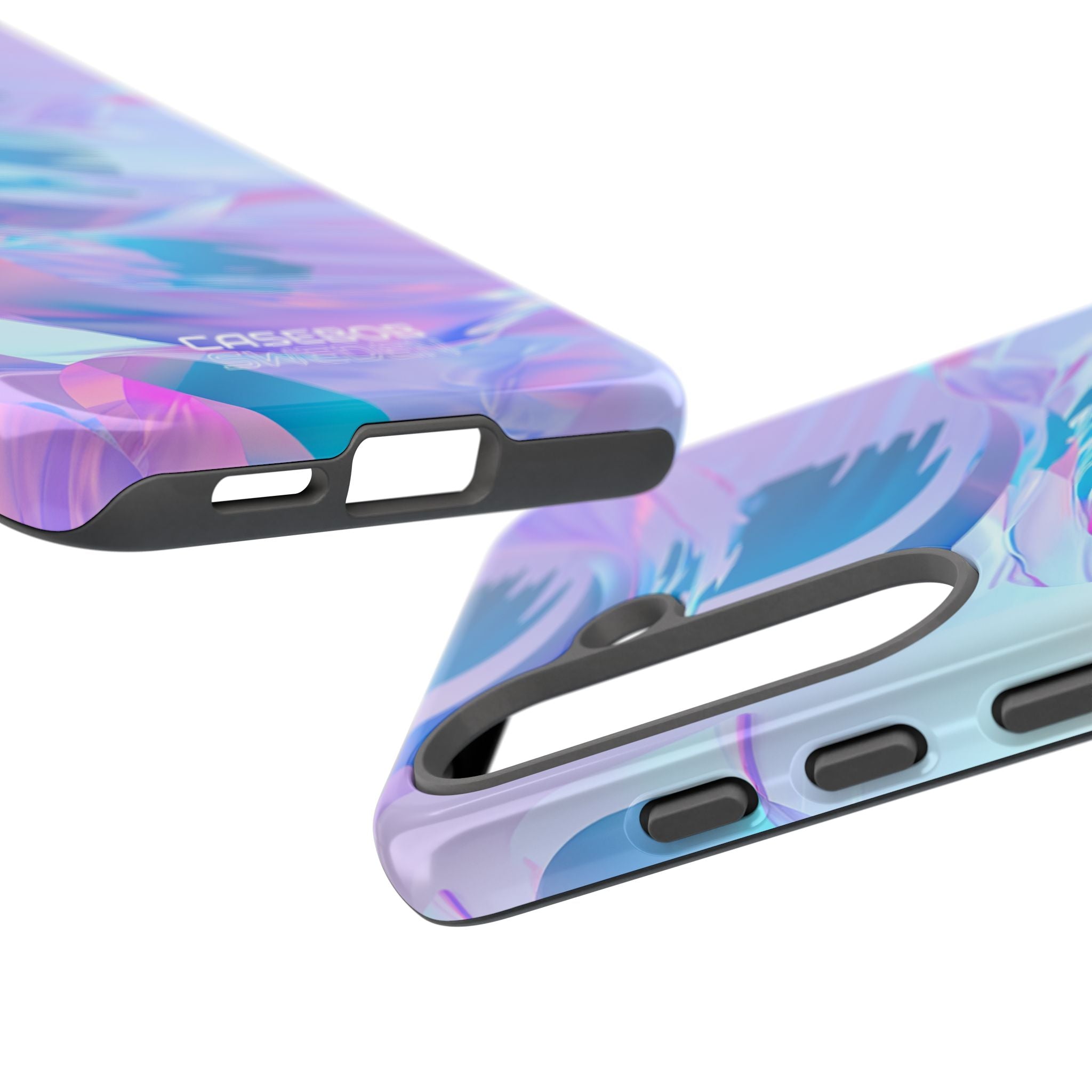 Iridescente Stromende Golven Samsung S25 - Tough