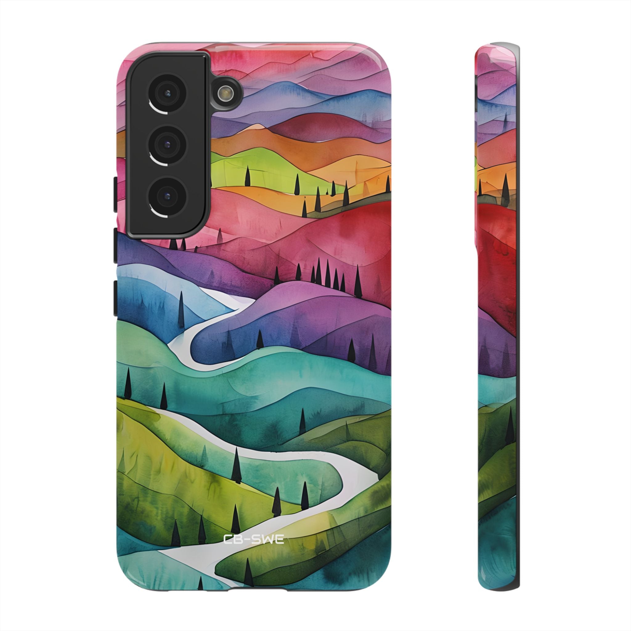 Whimsical Colorful Valleys - Samsung Case