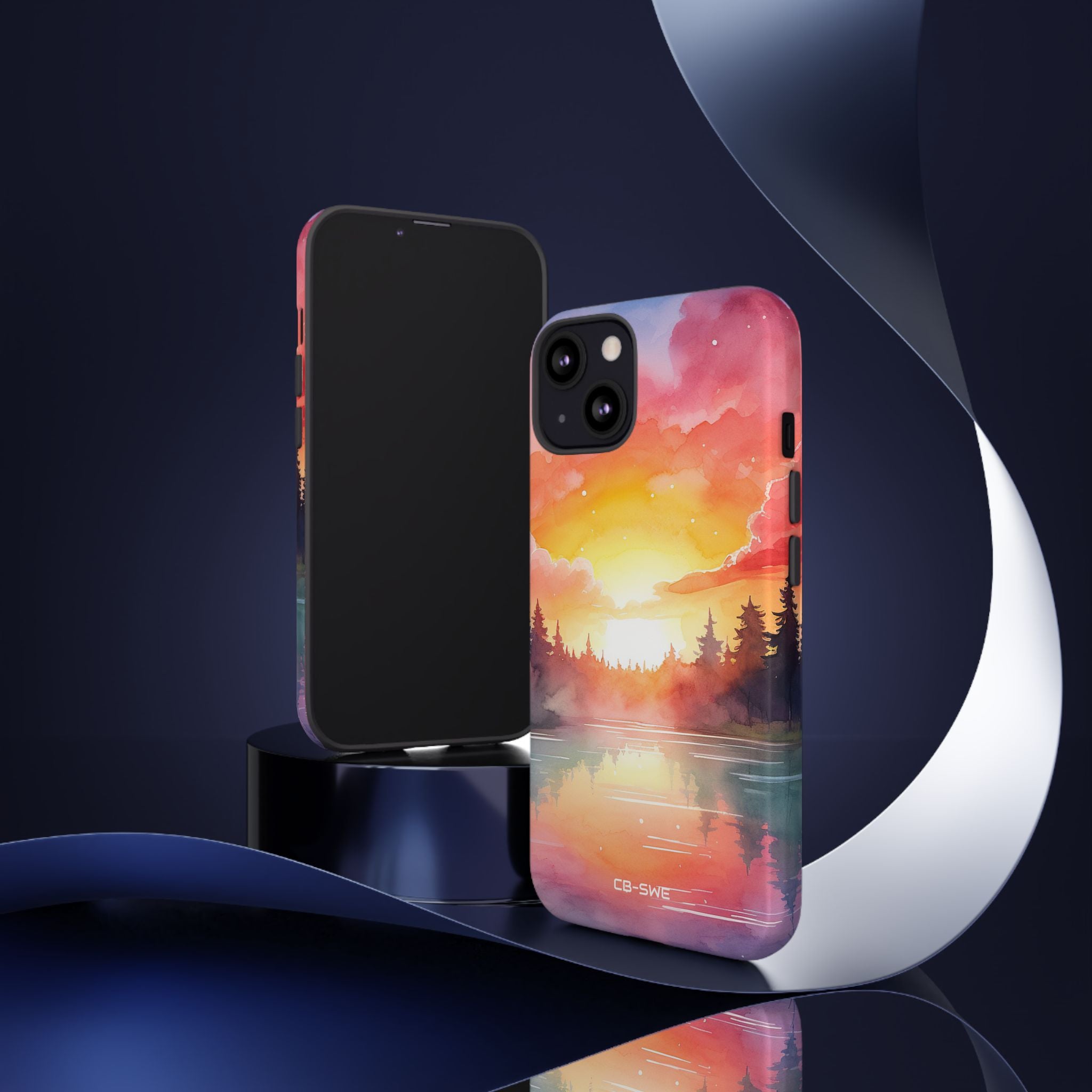 Sunset Reflections Glow - iPhone Case