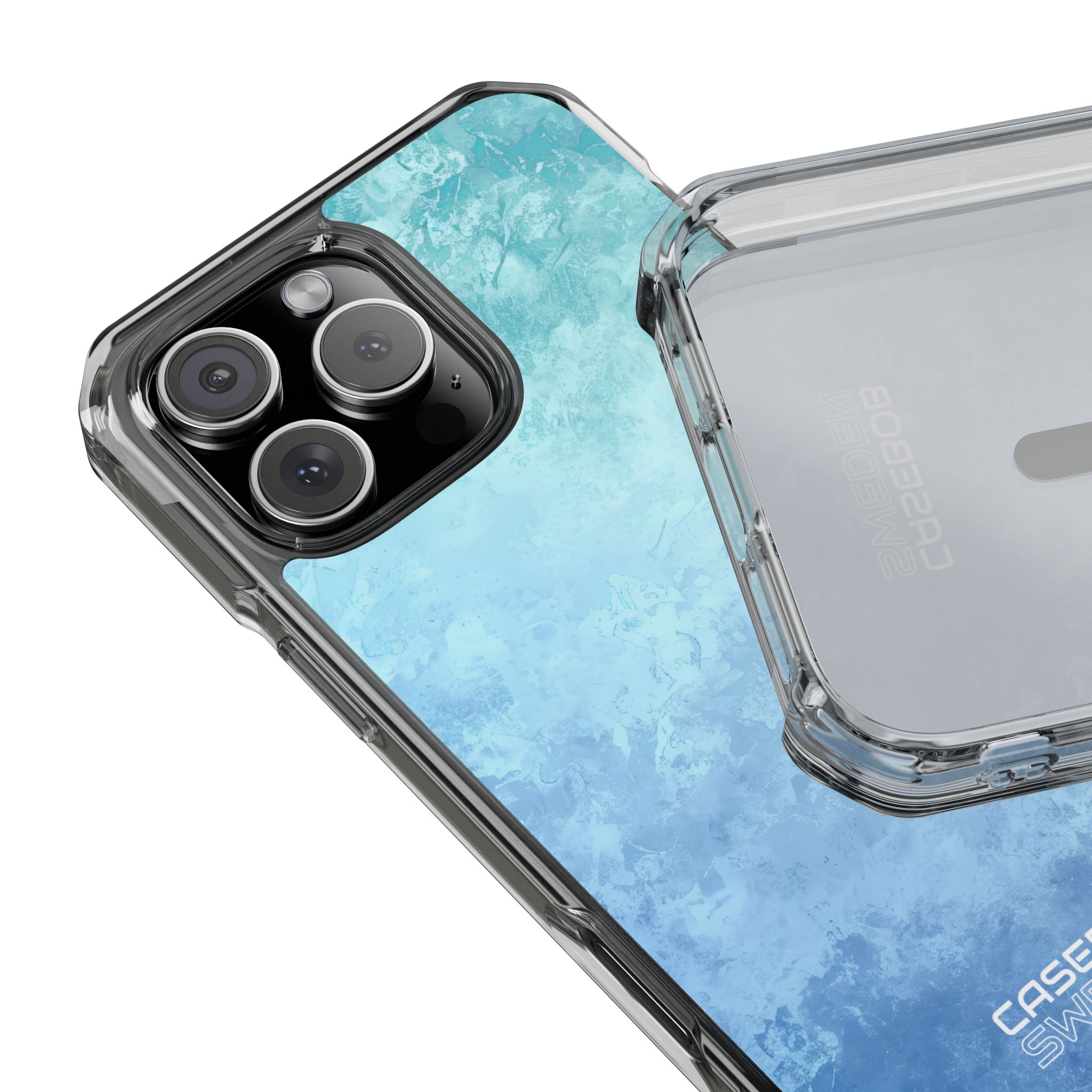 Ocean Mist Whisper iPhone 16 - Impact Clear+