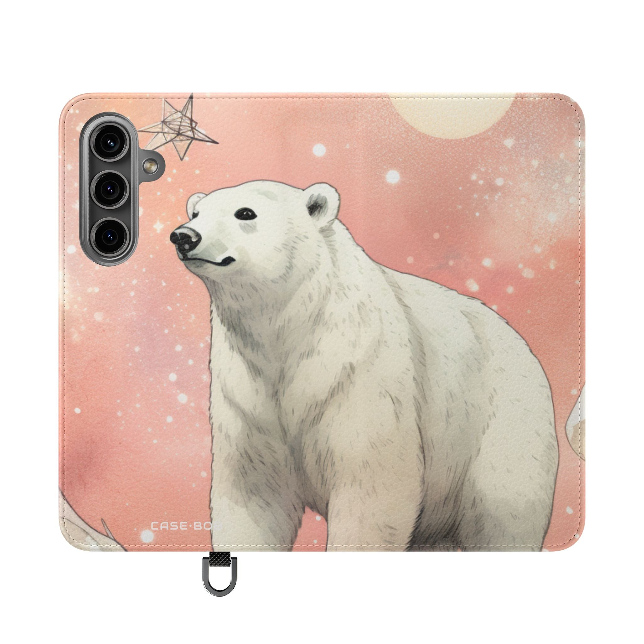Polar Bear Nebula - Samsung S24 Case - Wallet