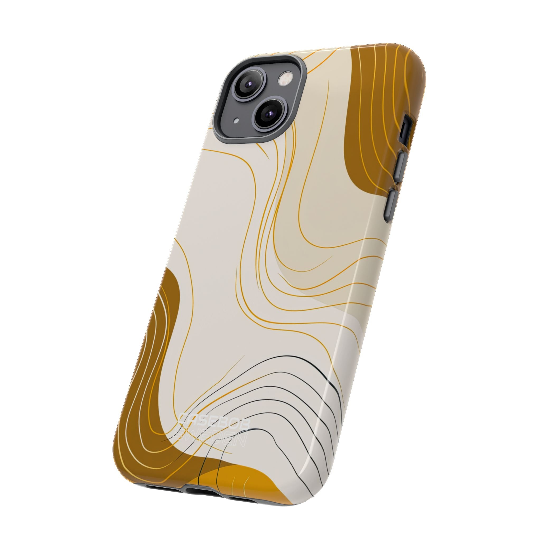 Linee Dorate Fluide iPhone 14 - Tough