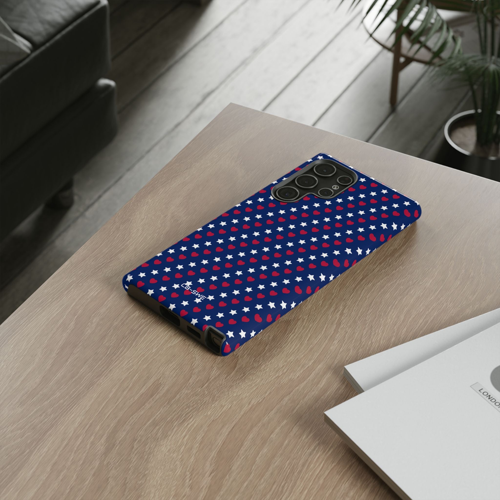 Stars Embrace Hearts - Samsung Case