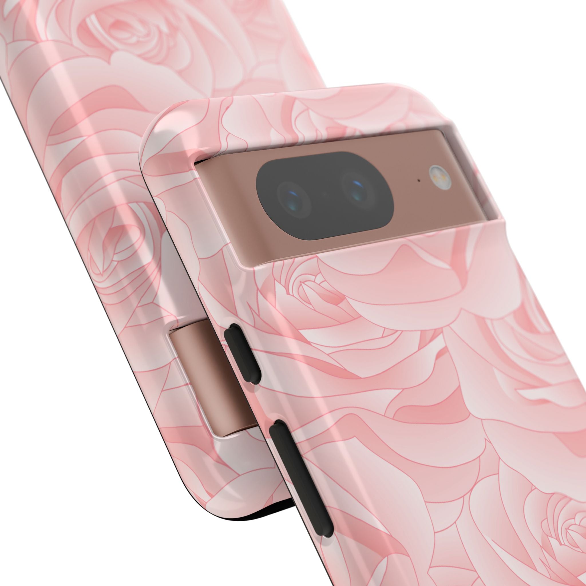 Elegant Pink Roses - Google Pixel Case