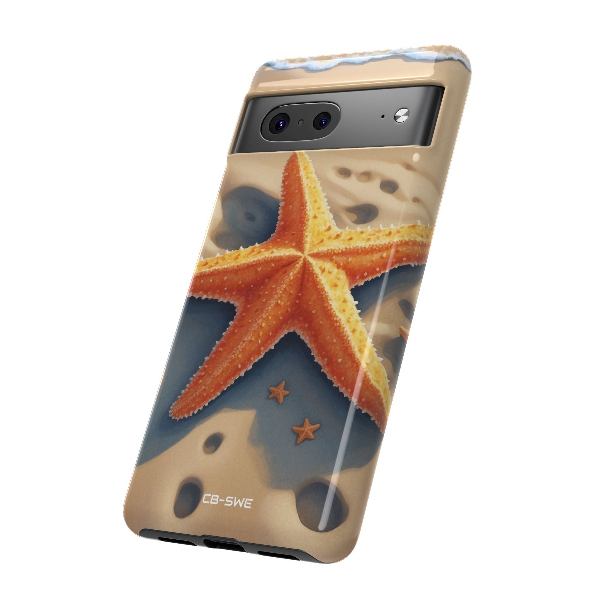 Starfish Rests On Sand - Google Pixel Case
