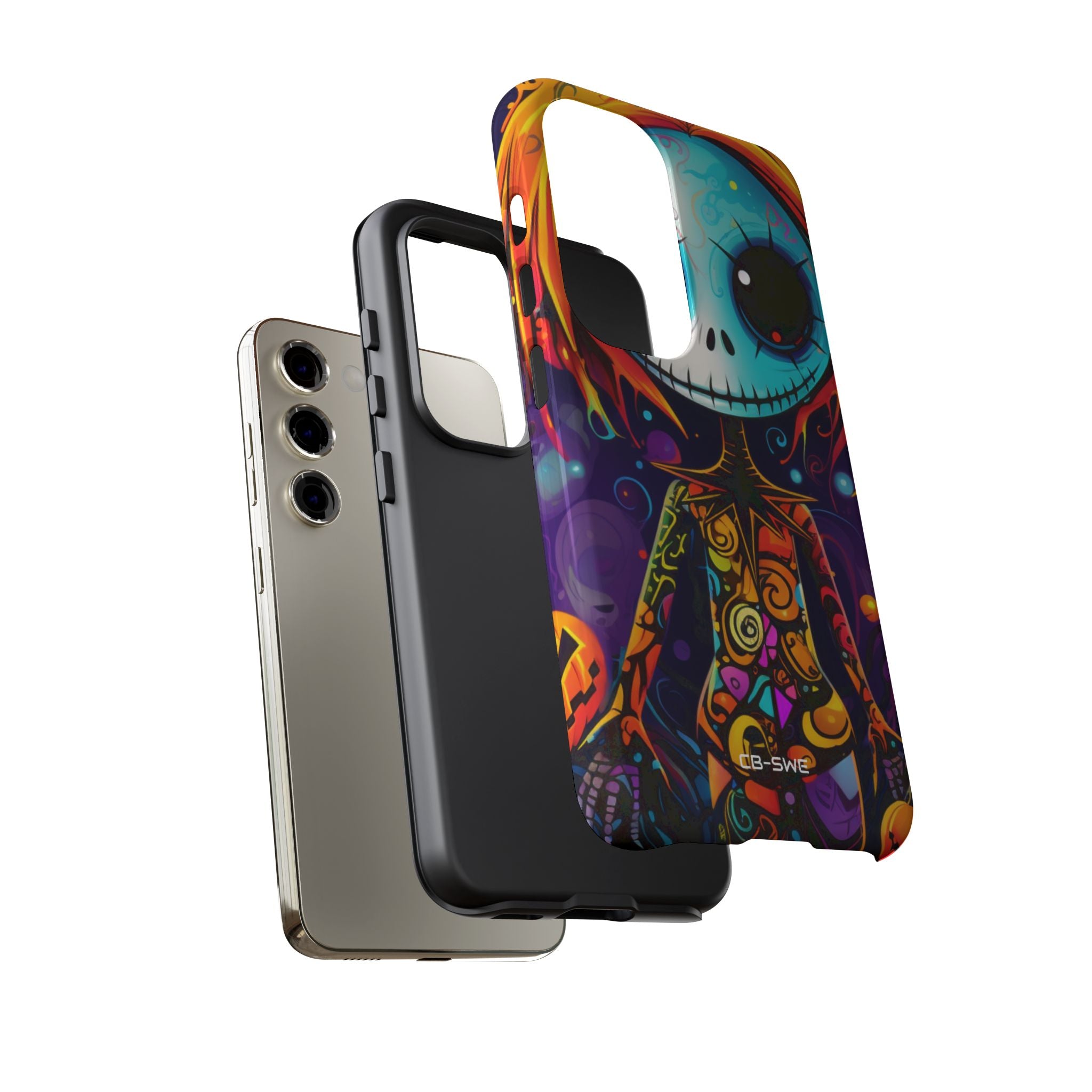 Skeletal Figure Laughs - Samsung Case