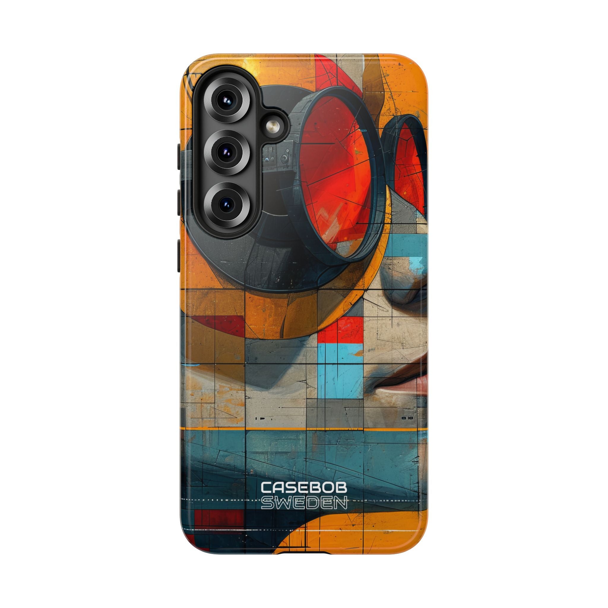 Futuristische Kubistische Visies Samsung S25 - Tough