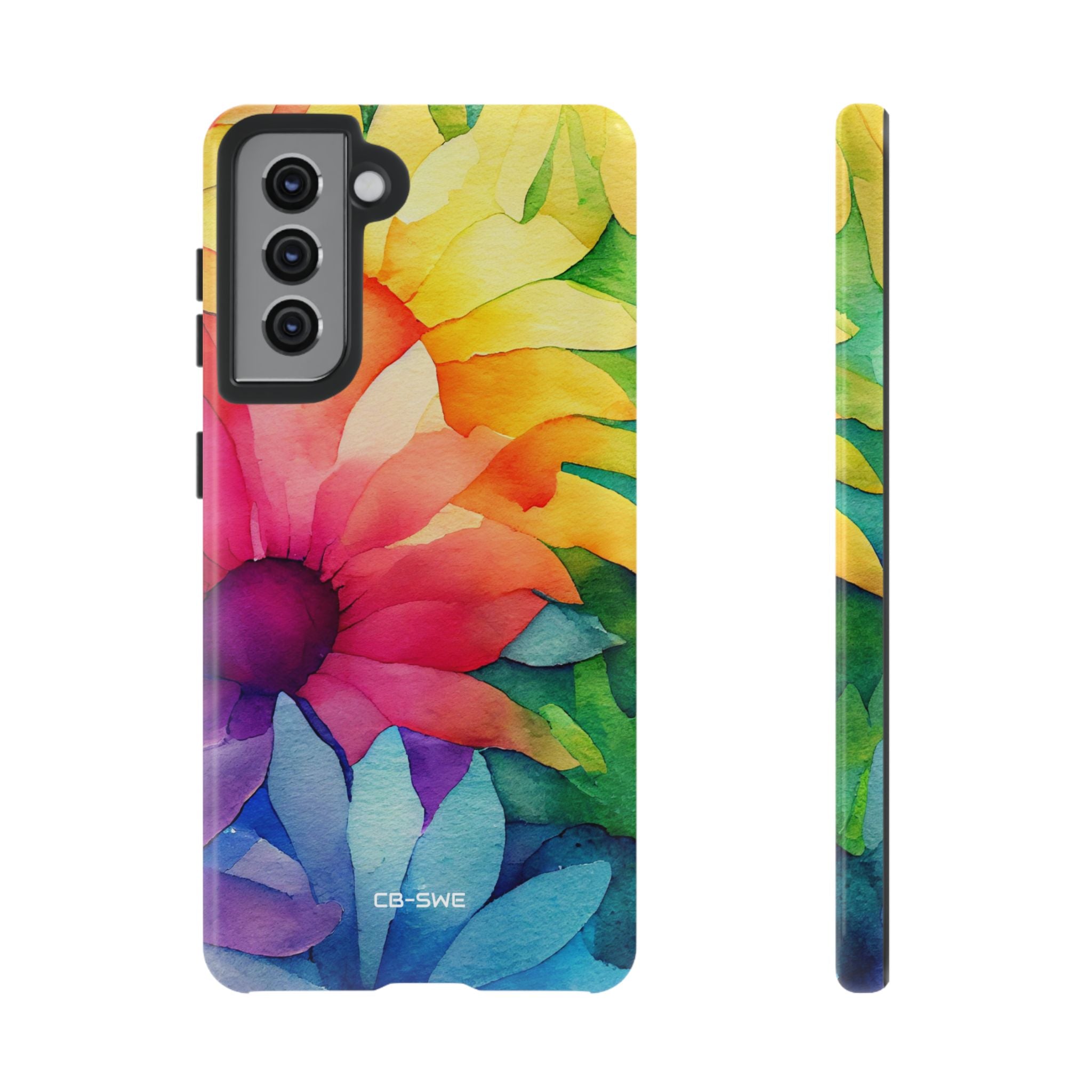Vibrant Floral Symphony - Samsung Case
