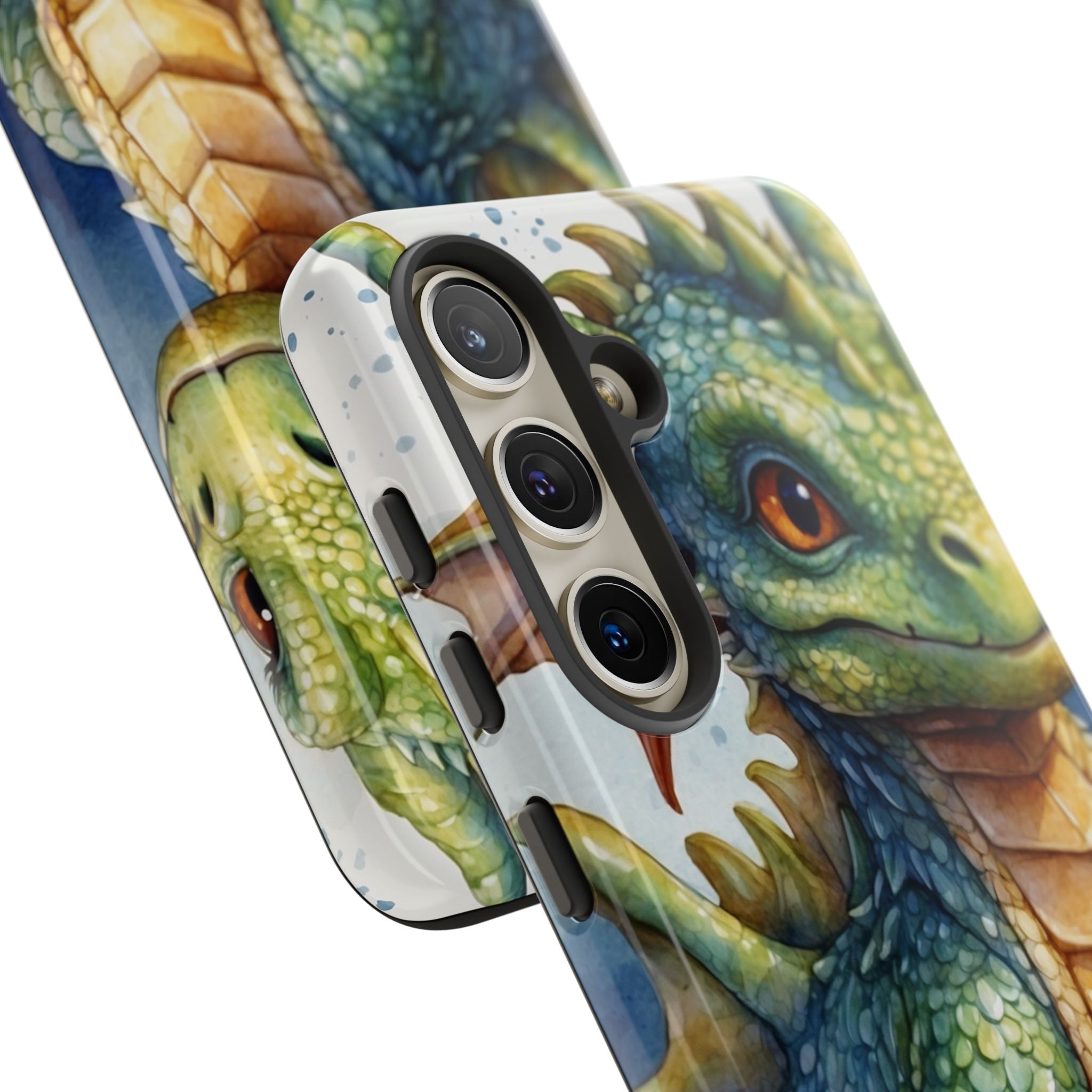 Green Dragon Smiles - Samsung Case