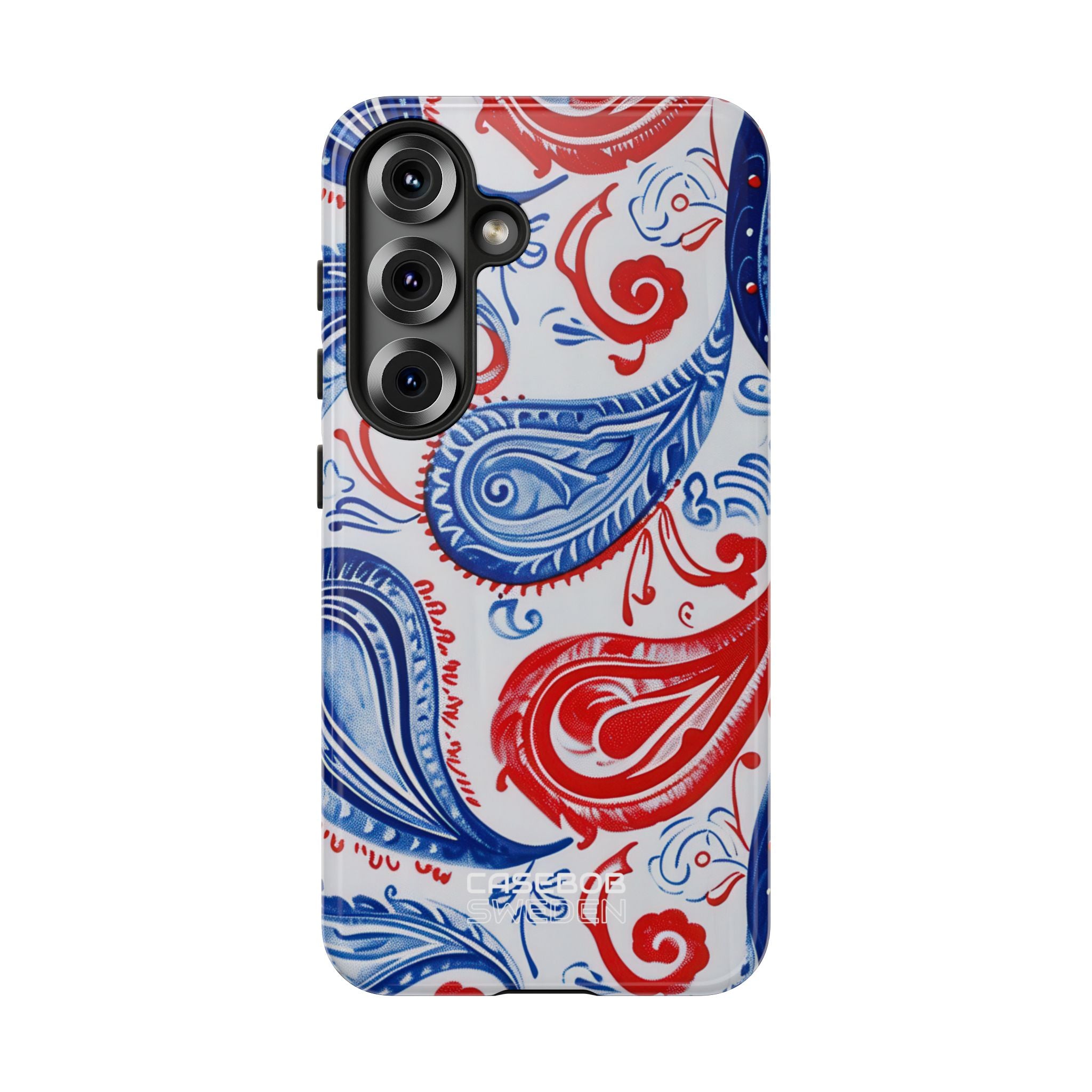 Levendige Paisley Swirls Samsung S25 - Tough