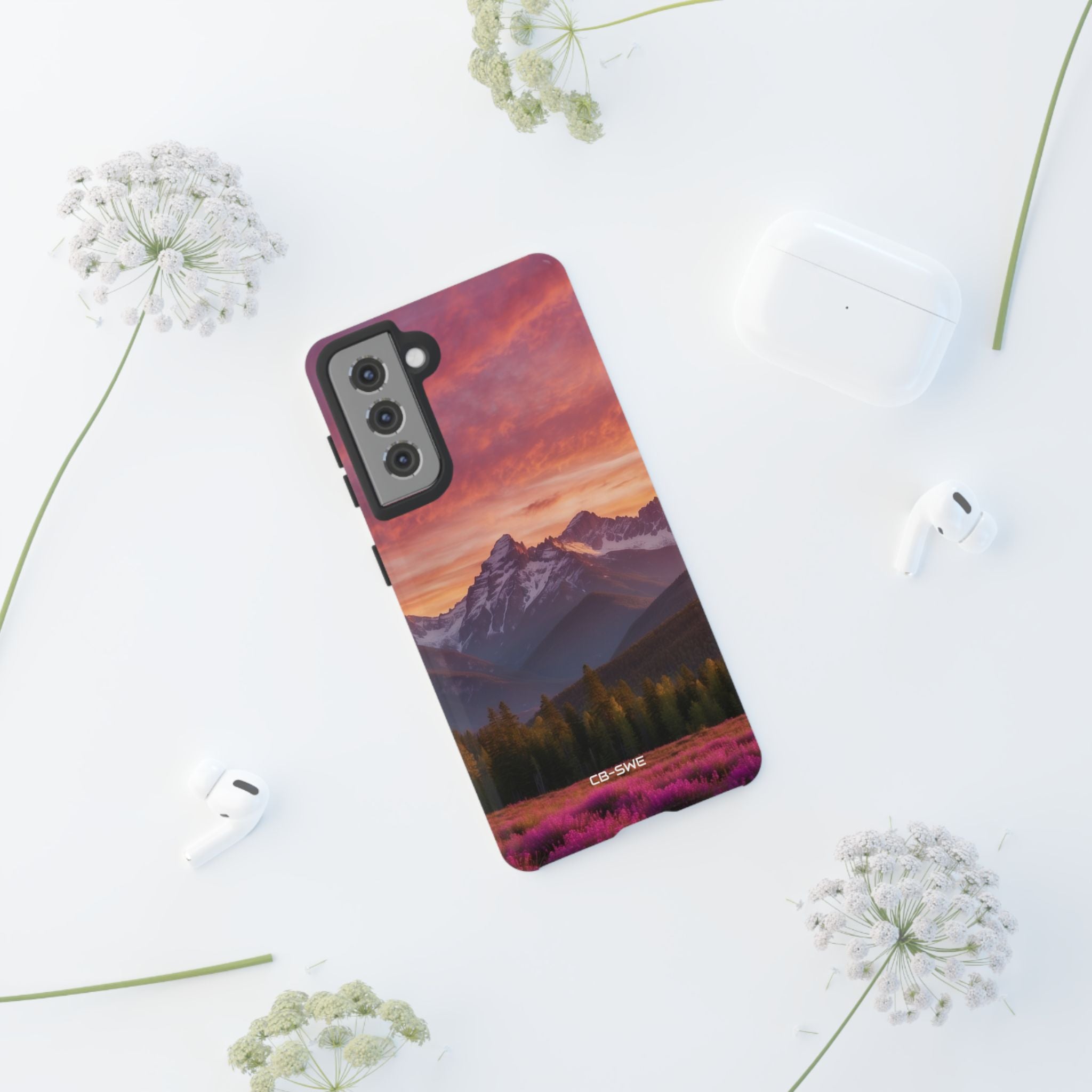 Mountain Peaks Glow - Samsung Case