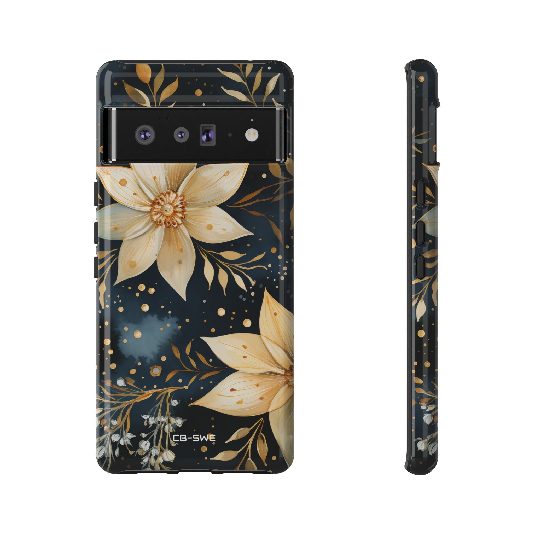Floral Elegance Flourishes - Google Pixel Case