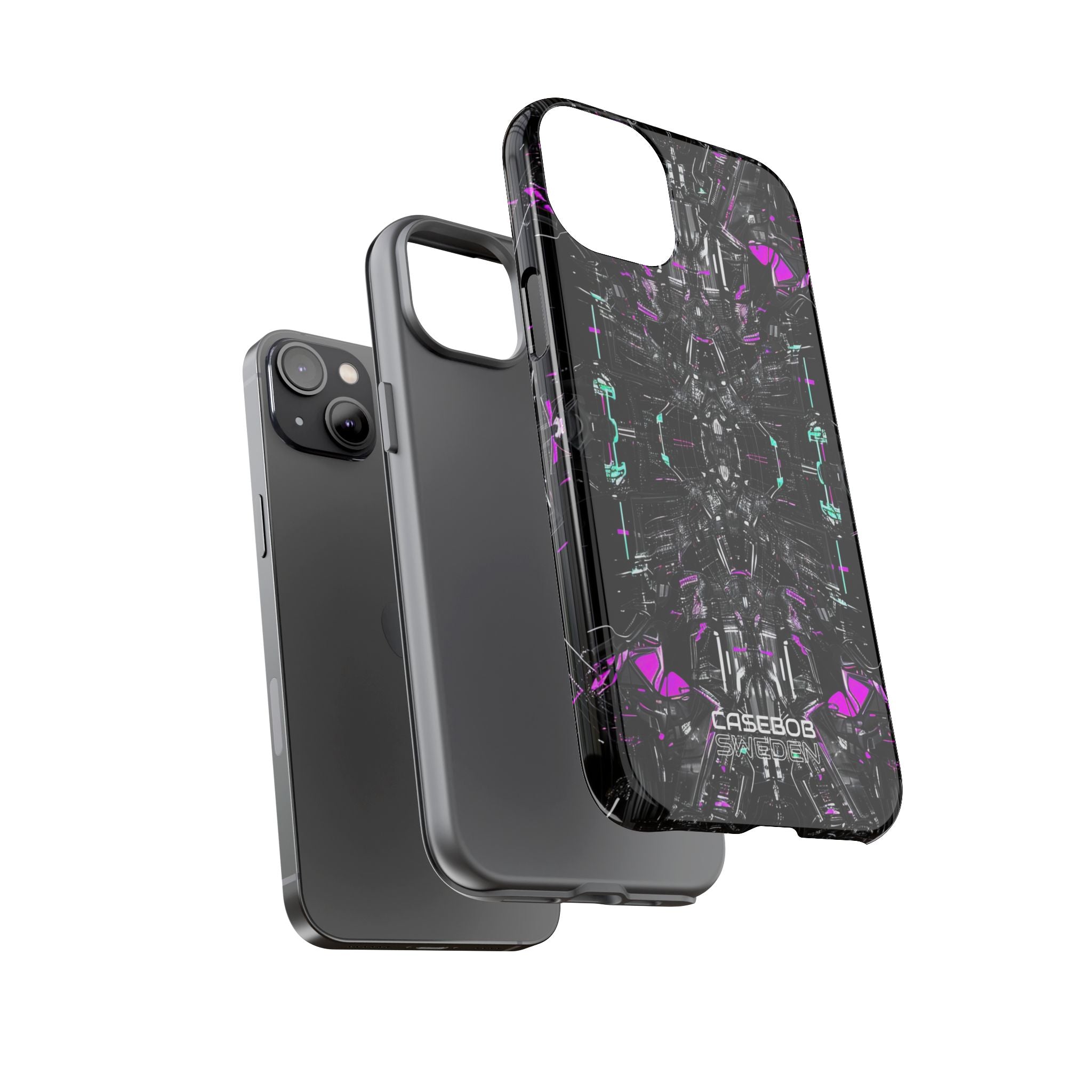 Cybernetic Neon Nexus iPhone 14 - Tough