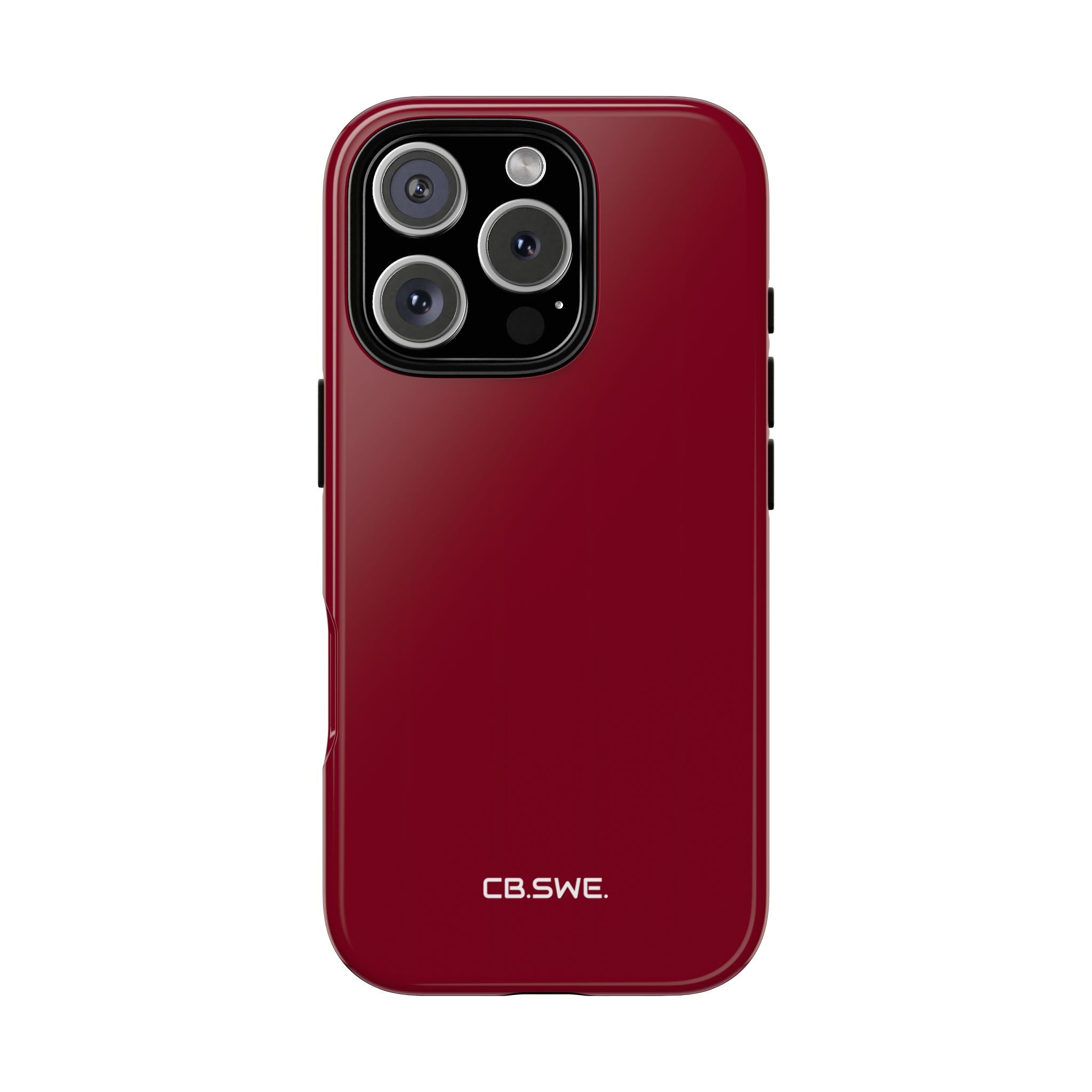 Burgundy iPhone Case - Tough