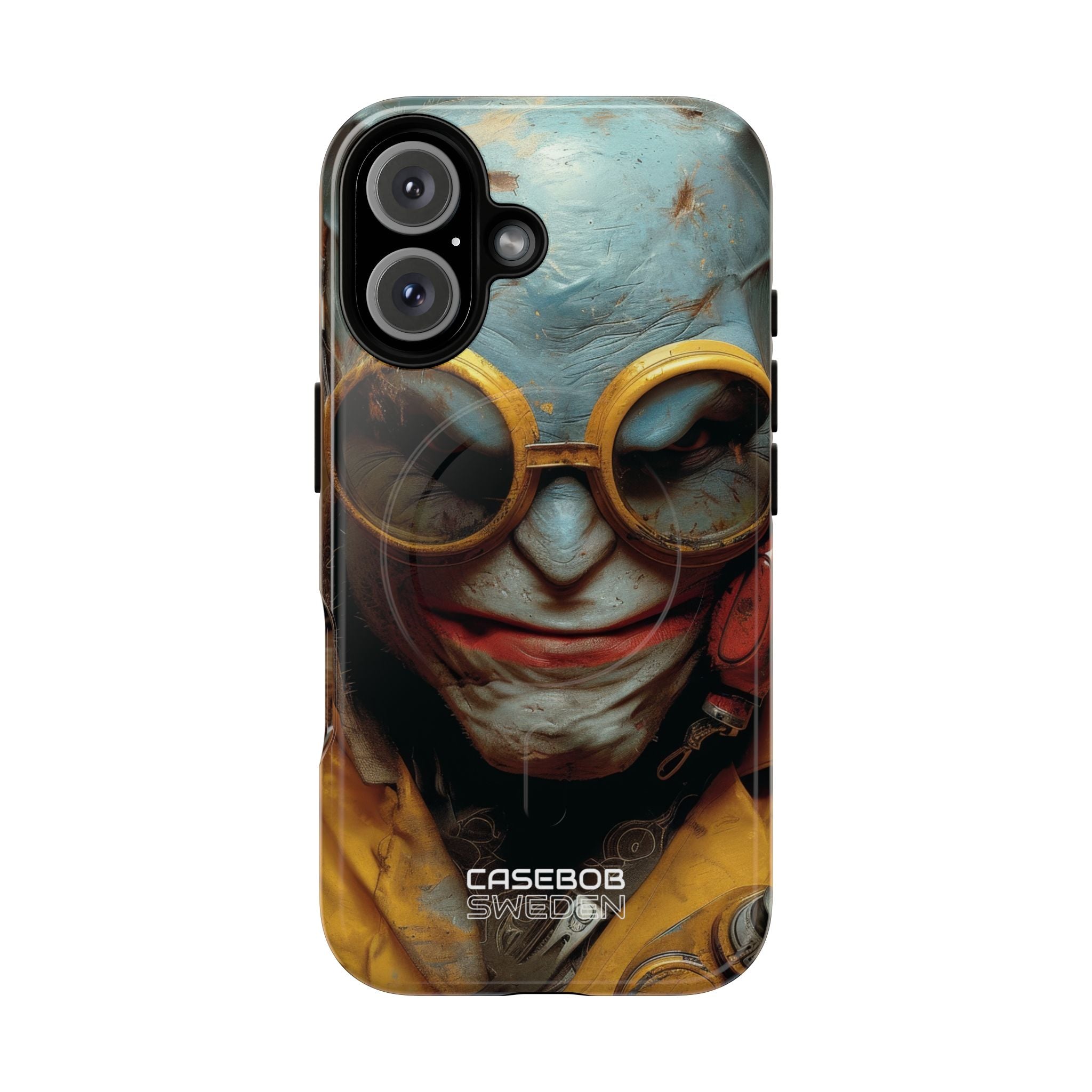 Steampunk Masked Adventurer iPhone 16 - Tough+