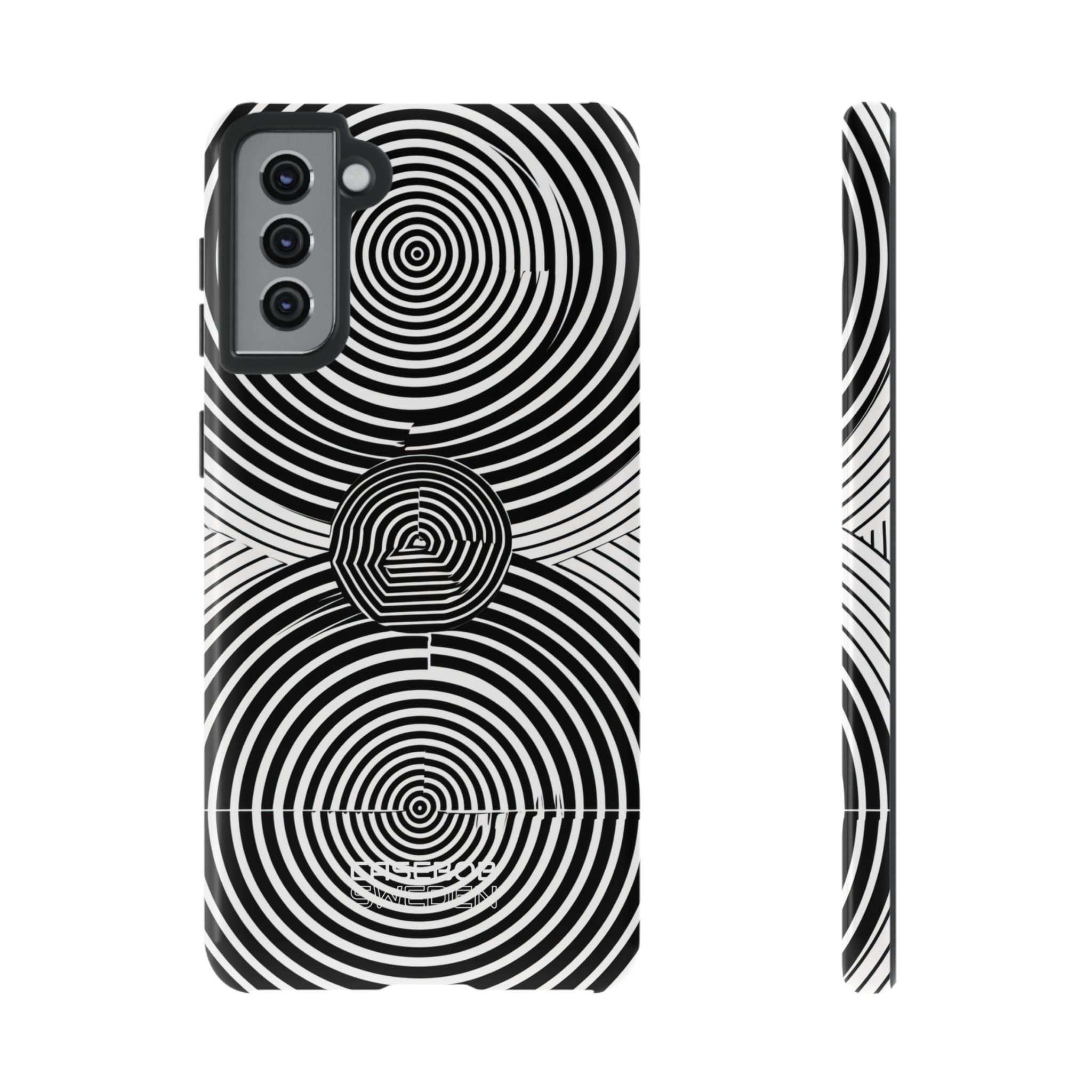 Monochrome Spiral Motion Samsung S21 - Tough