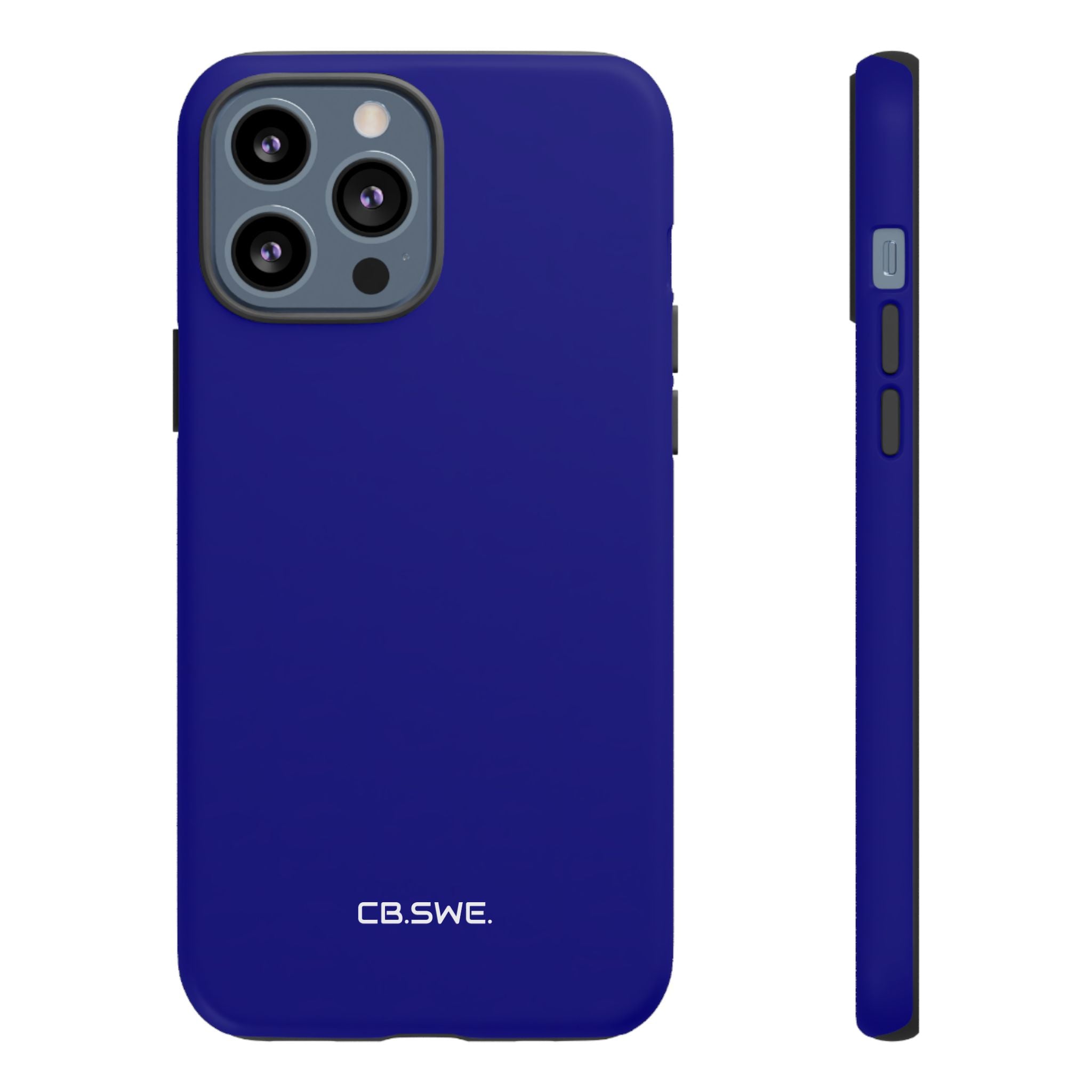Navy Blue iPhone Case - Tough