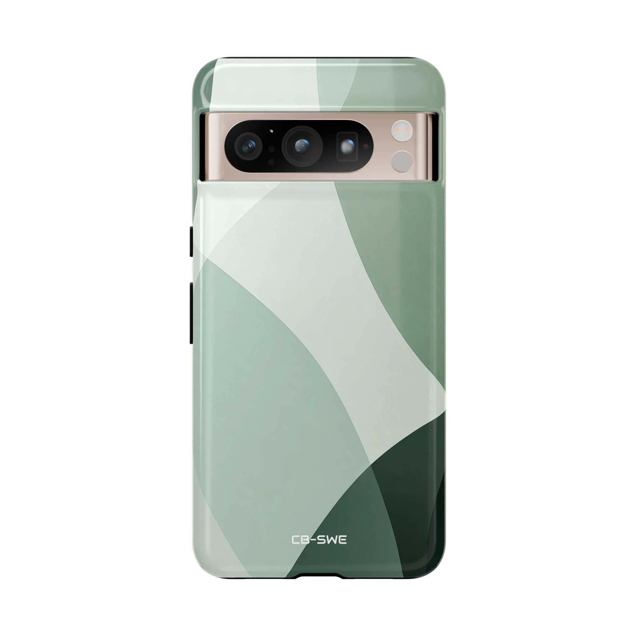 Flowing Green Harmony - Google Pixel Case
