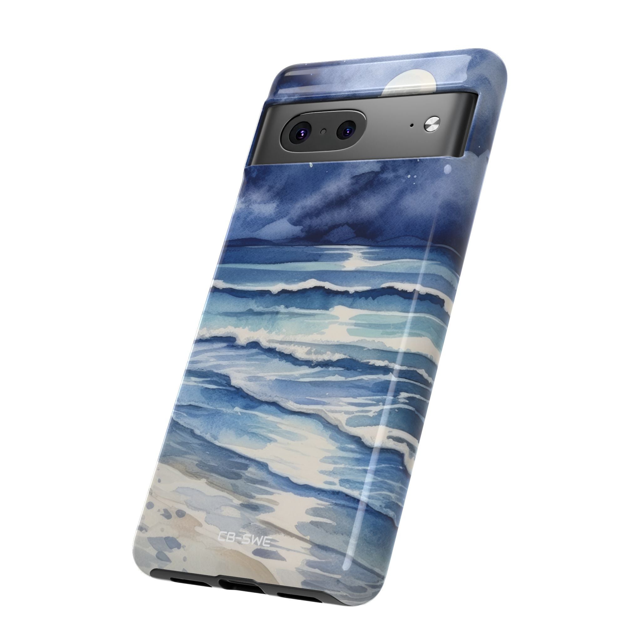 Moonlight Reflects Waves - Google Pixel Case