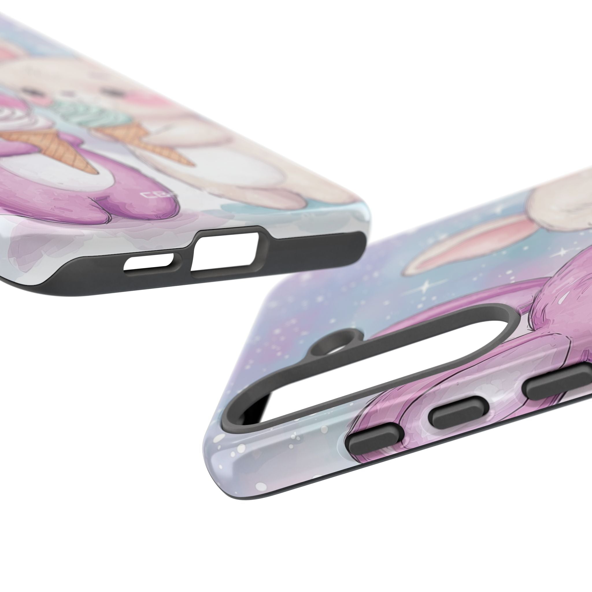 Rabbits Enjoy Ice Cream - Samsung Case