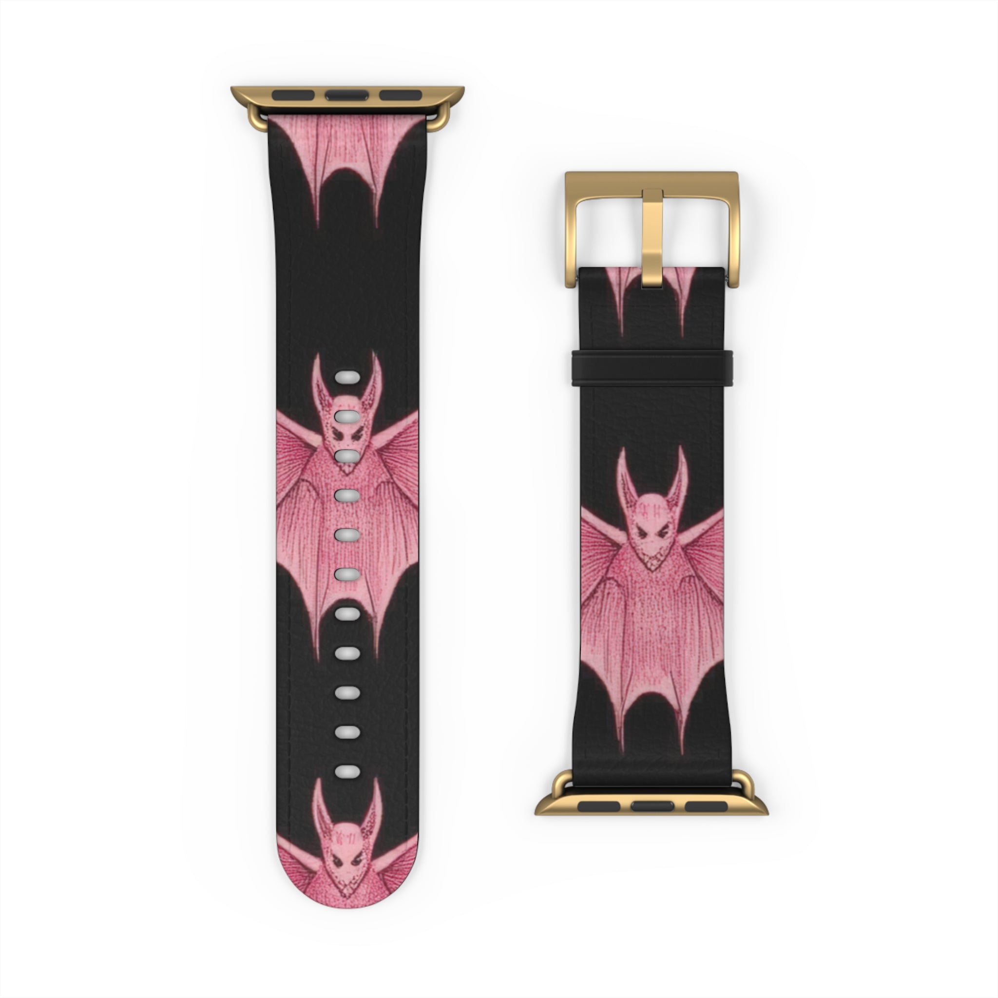 Pink Batwave - Watch Band