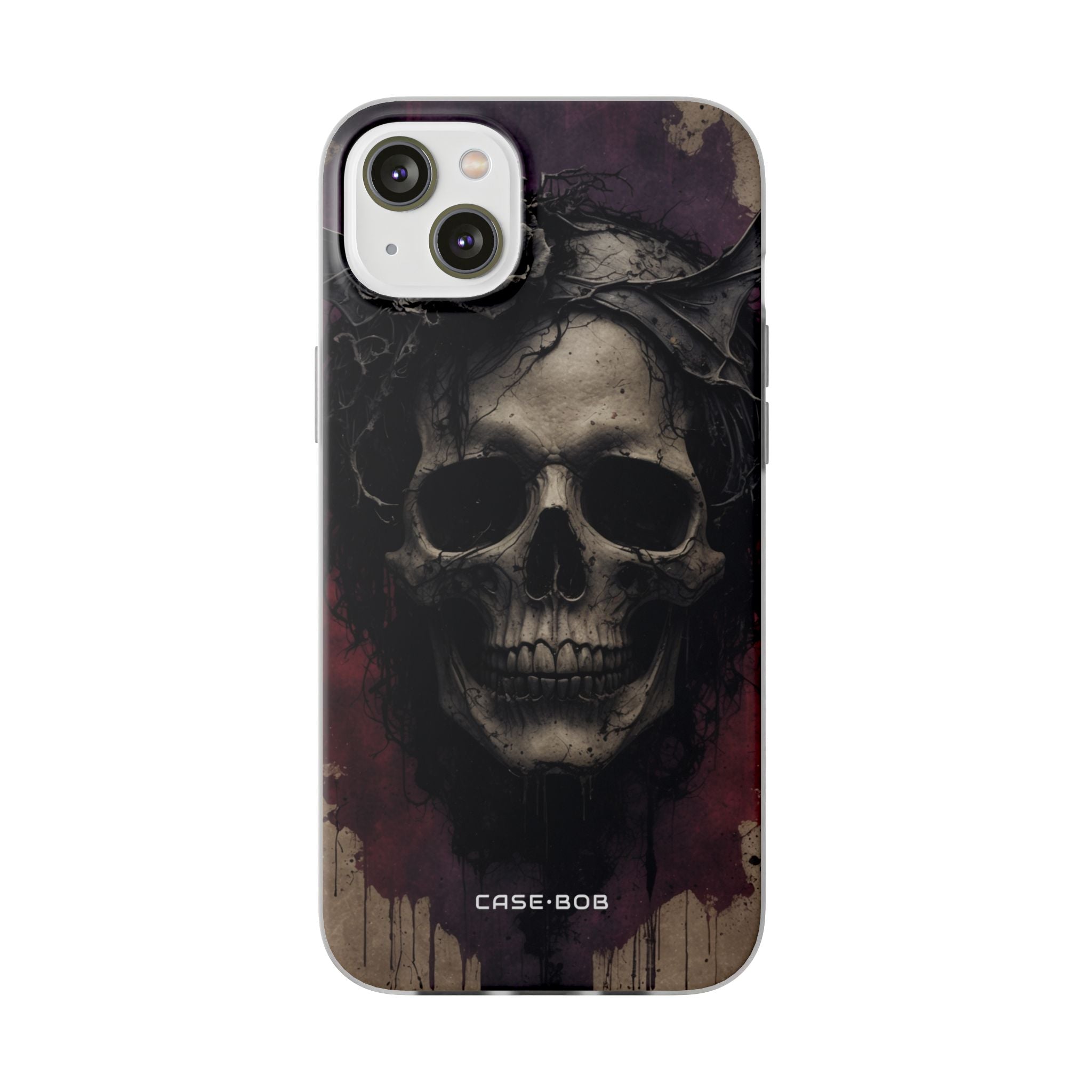 Skull Crown iPhone 14 Plus Case - Soft